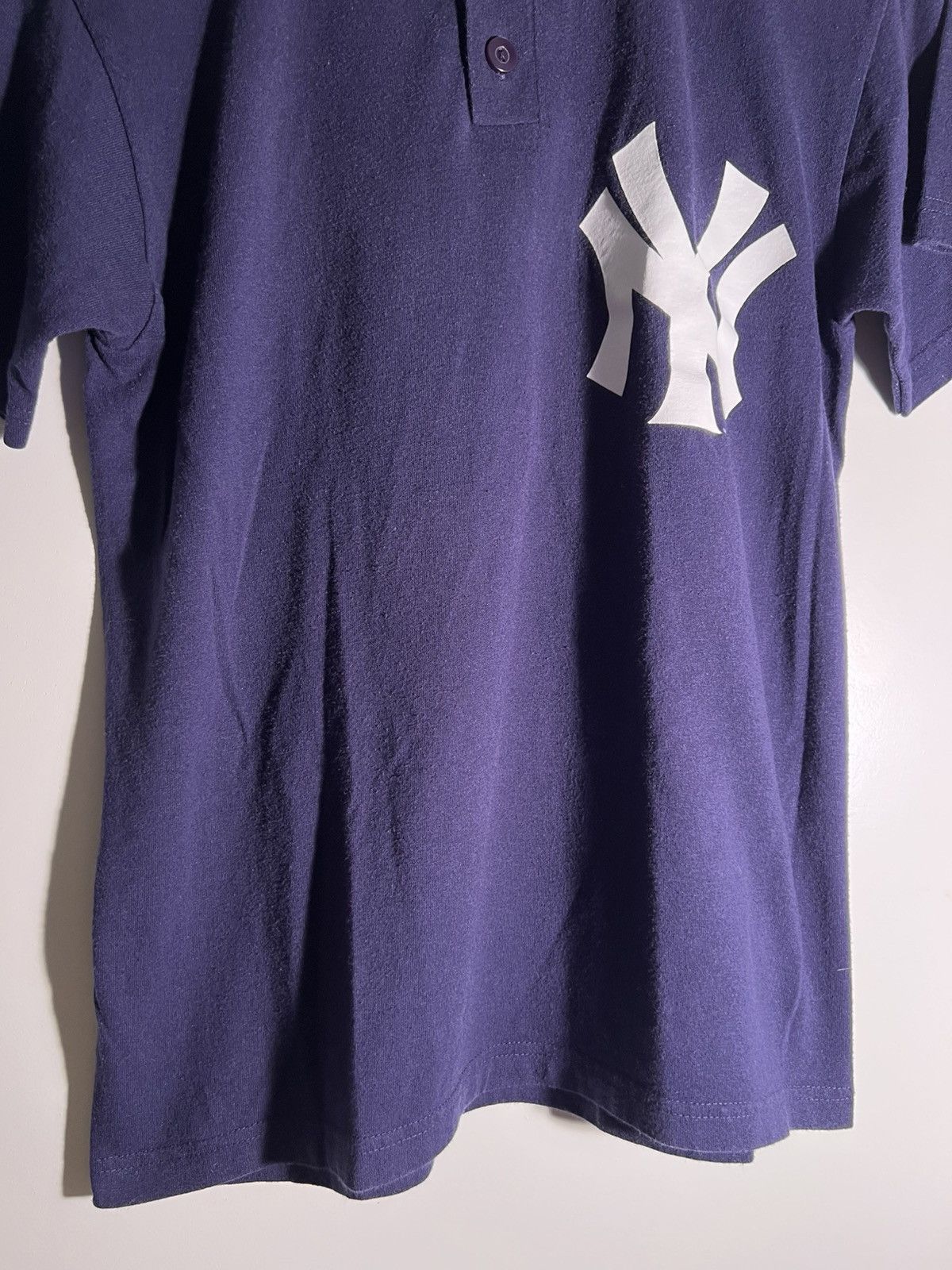 Vintage 90’s 2000’s Y2K VTG Vintage Majestic New York Yankees Shirt Size US M / EU 48-50 / 2 - 3 Thumbnail