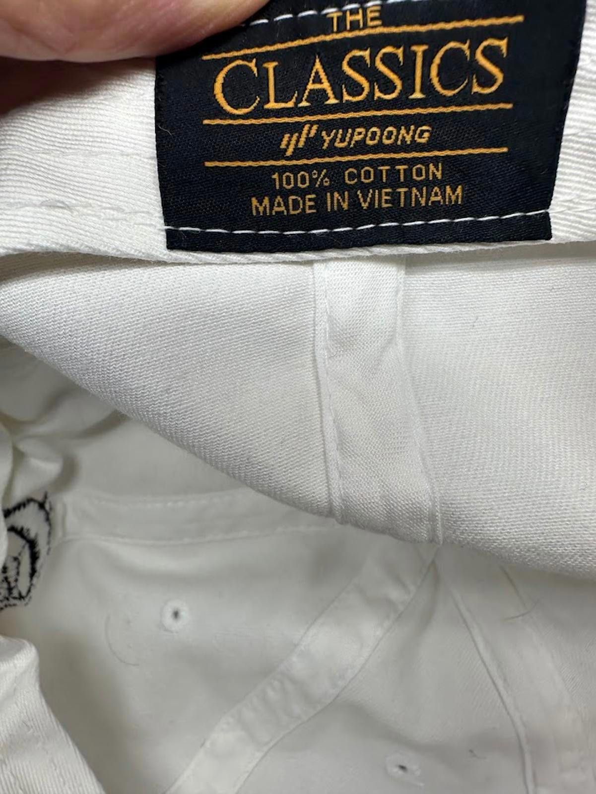Yupong Gorilla Logo Dad Hat White Yupoong Strapback Size ONE SIZE - 3 Thumbnail