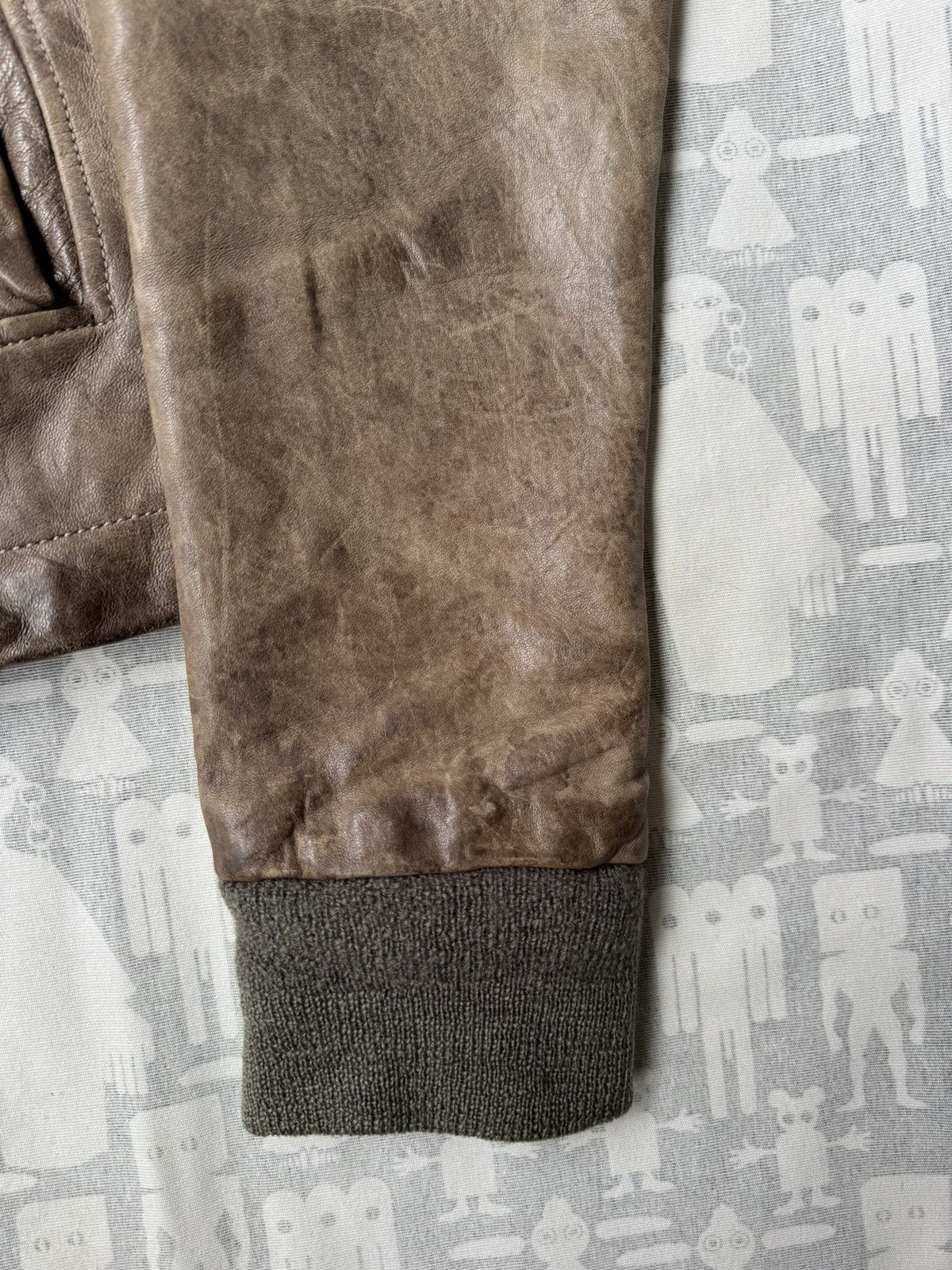 Rick Owens Rick Owens AW07 Hammered Lamb Hooded Leather Jacket Size US L / EU 52-54 / 3 - 7 Thumbnail