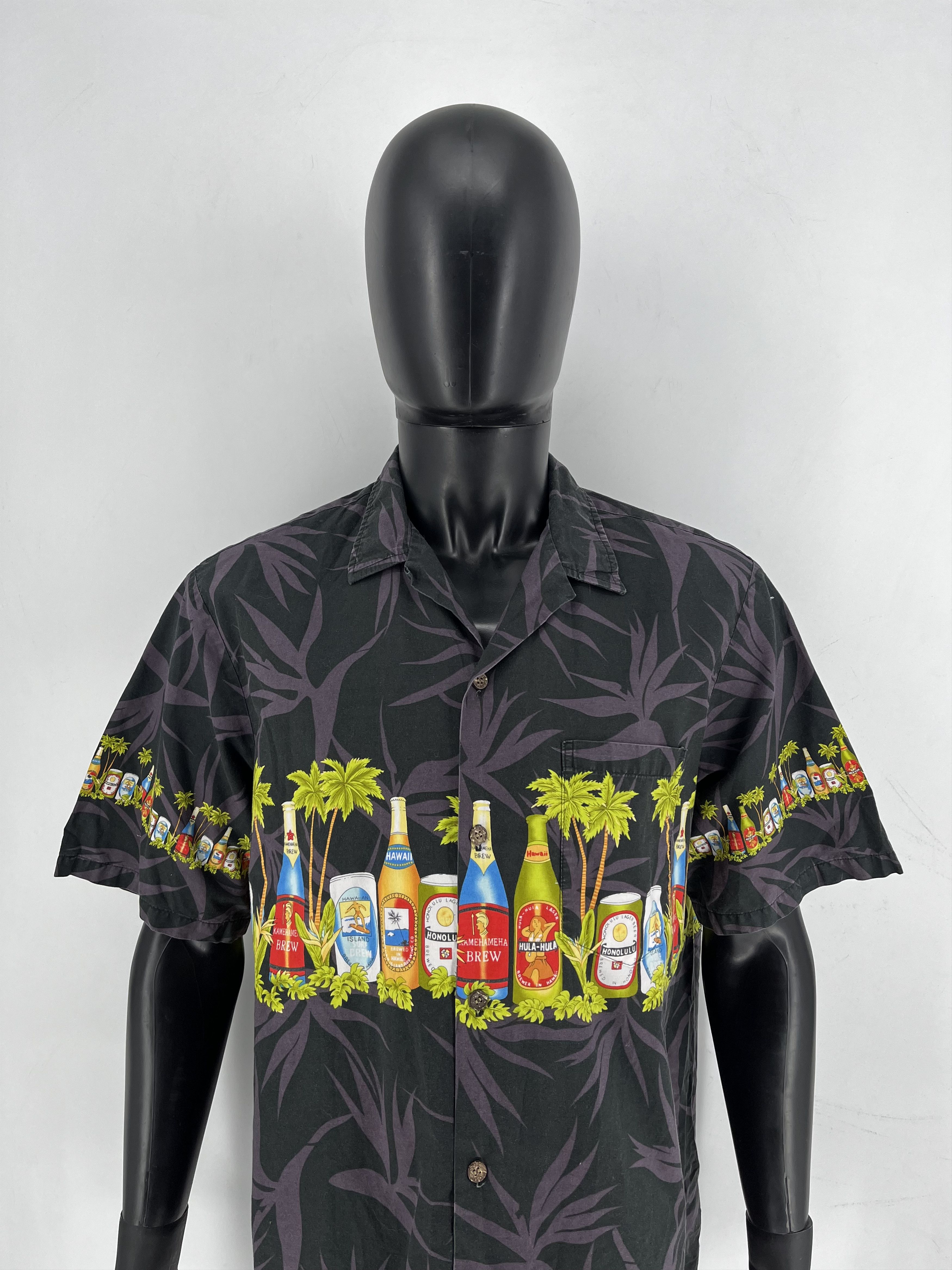 Vintage Vintage RJC Hawaii Made Cotton Hawaiian Camp Collar Shirt Size US XL / EU 56 / 4 - 1 Thumbnail
