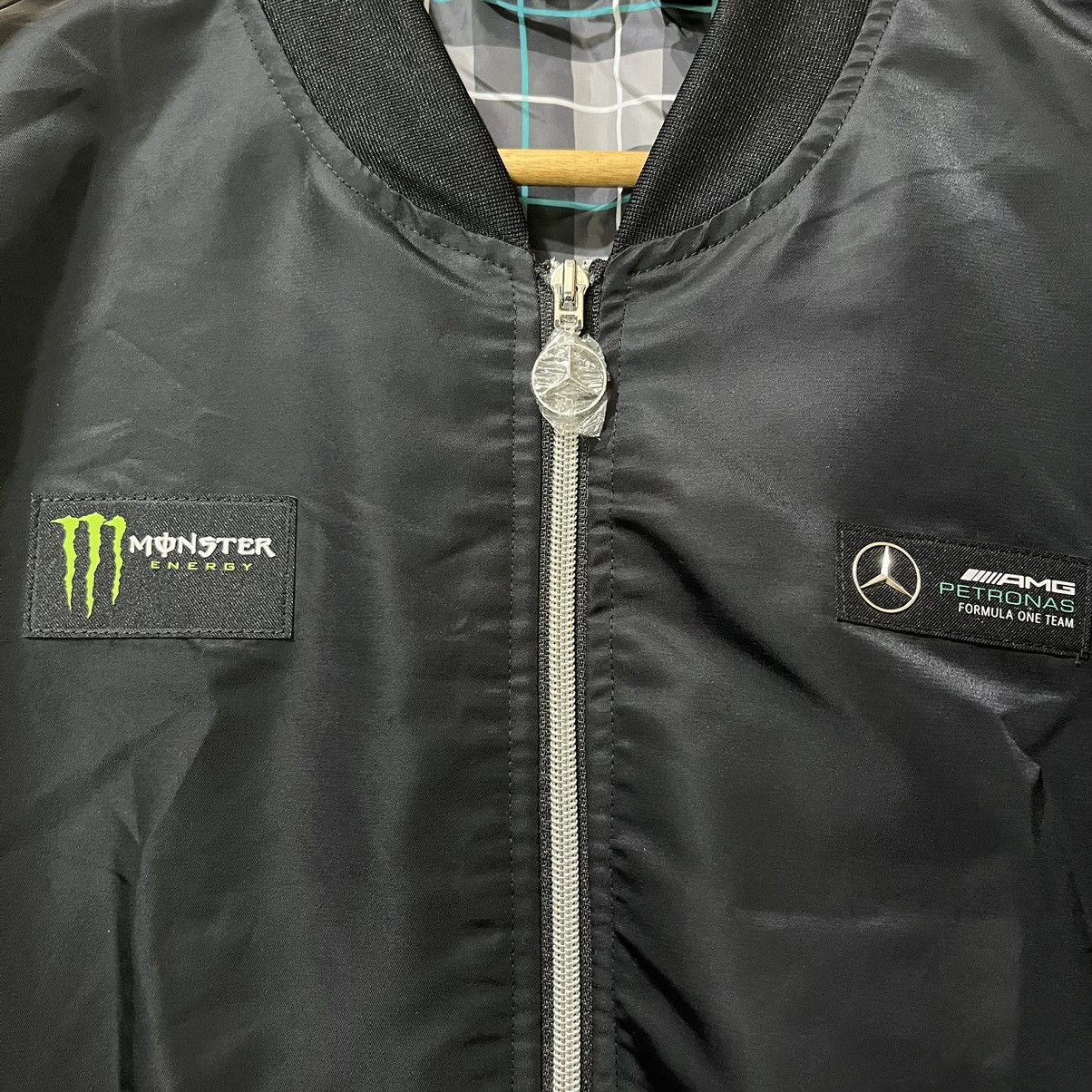 Formula 1 AMG F1 Team - Mercedes Benz by Stitchd Bomber Jacket Size US S / EU 44-46 / 1 - 8 Thumbnail