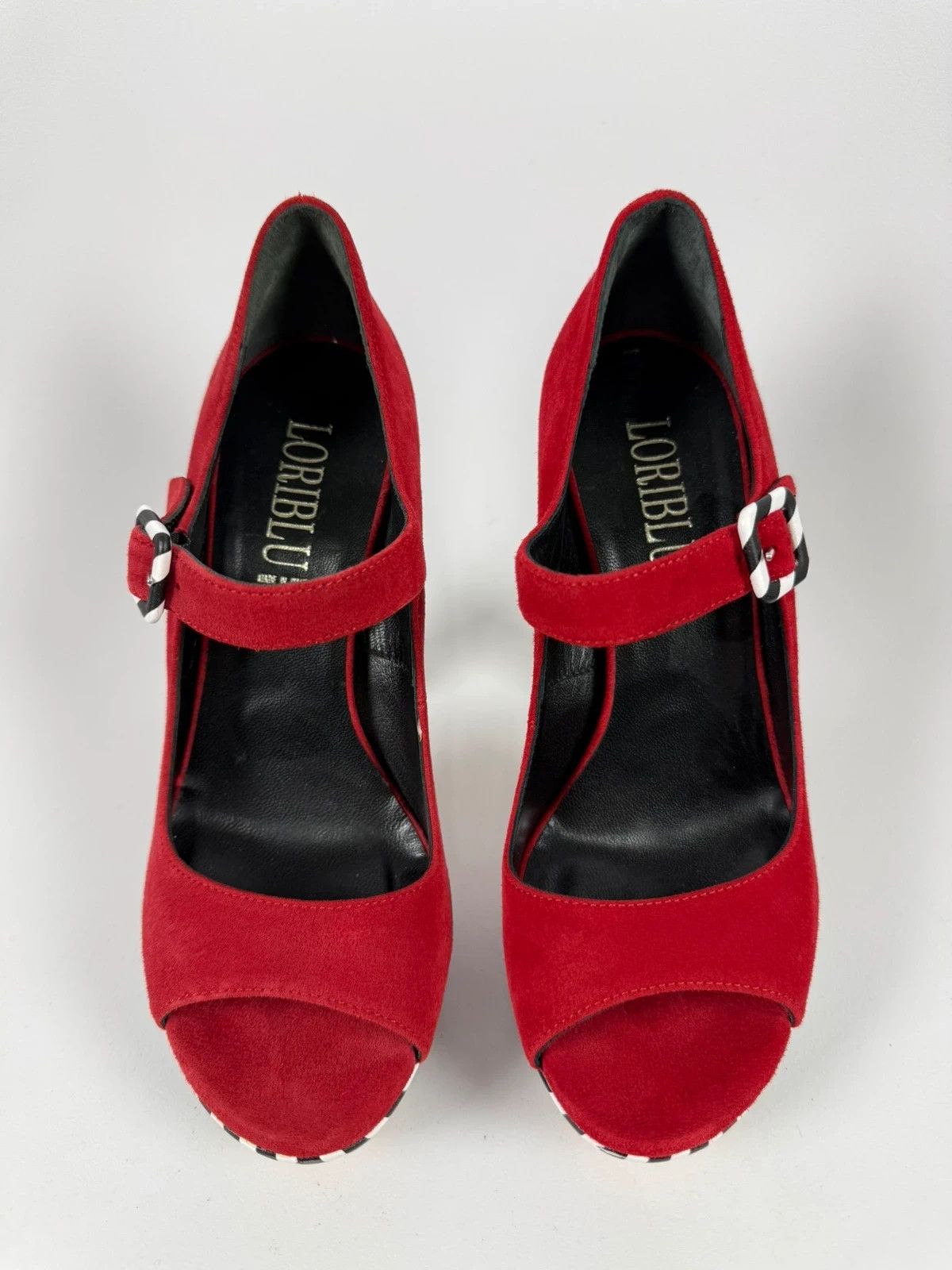 Other Loriblu Italy Suede Sandals Heels size 39.5 Size US 9.5 / IT 39.5 - 2 Thumbnail
