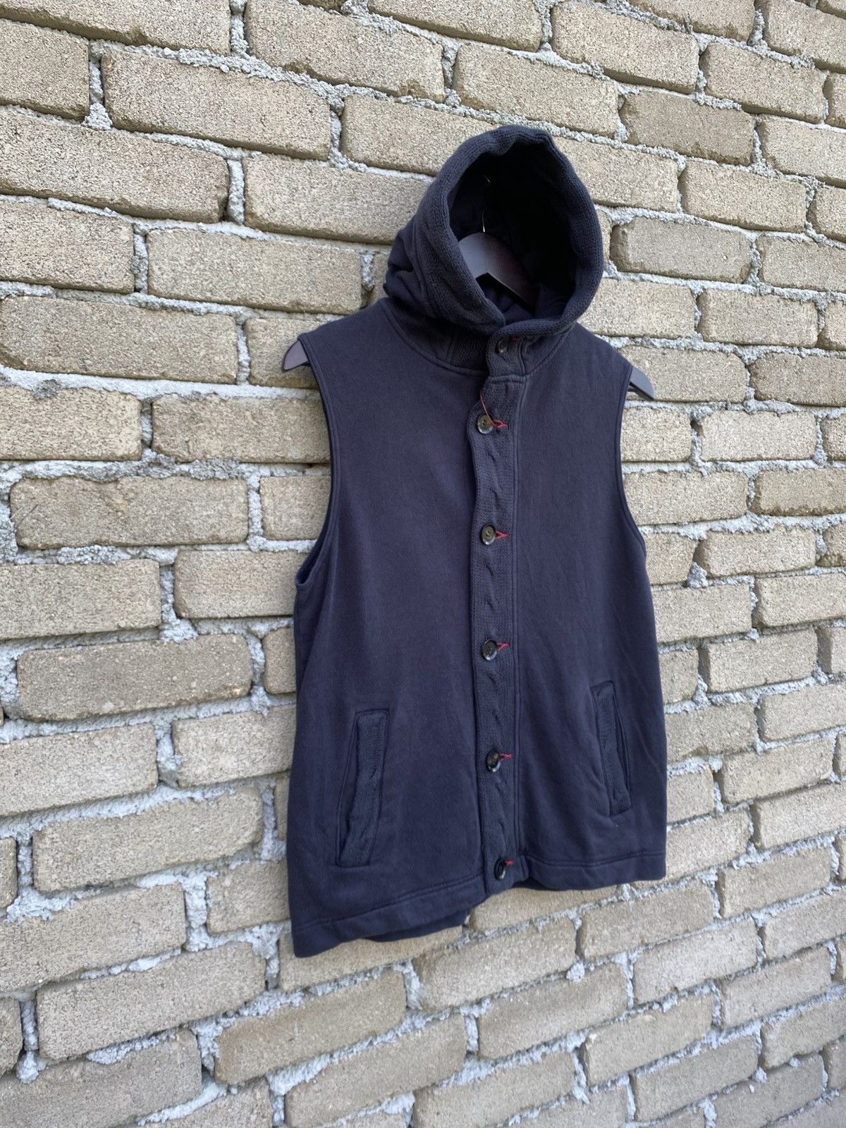 Japanese Brand Gaijin Made Hoodie Sleeveless Made In Japan Size US S / EU 44-46 / 1 - 3 Thumbnail