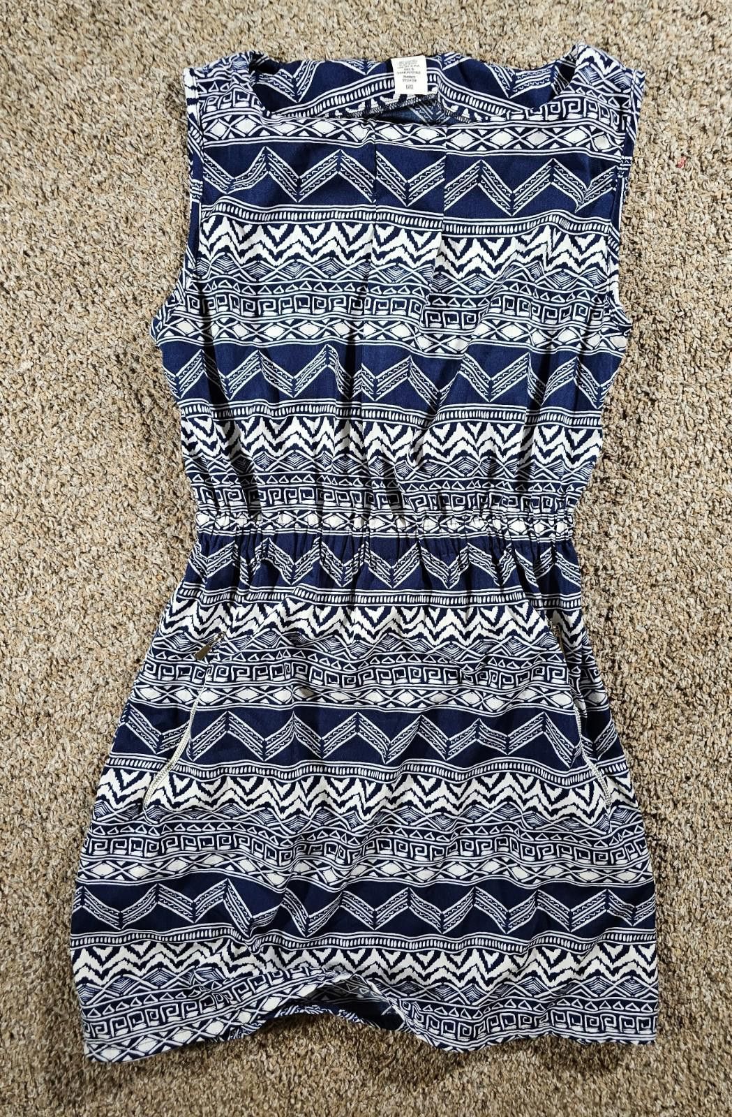 Other LA CLASS Blue White L Dress Size L / US 10 / IT 46 - 1 Thumbnail