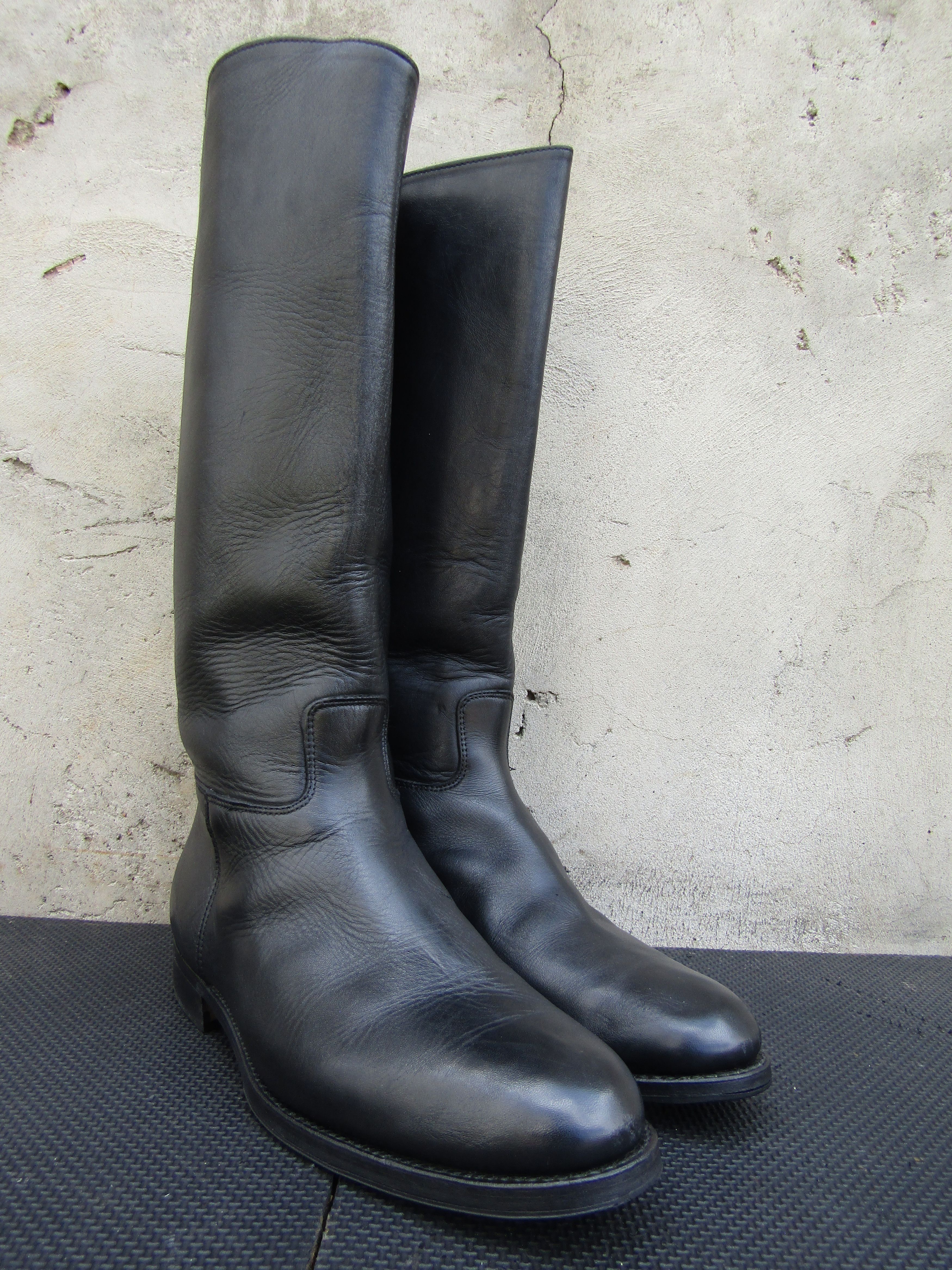 Vintage Vintage Leather Police Trooper Patrol Pull Riding Size US 10 / EU 43 - 5 Thumbnail