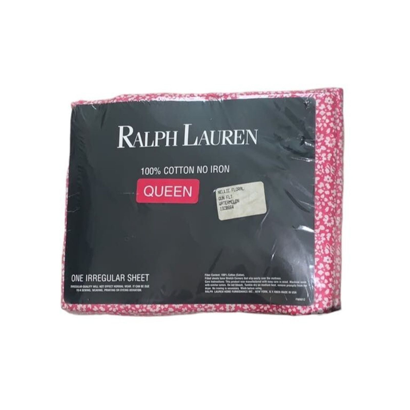 NEW Ralph Lauren Nellie Floral Watermelon Queen Irregular