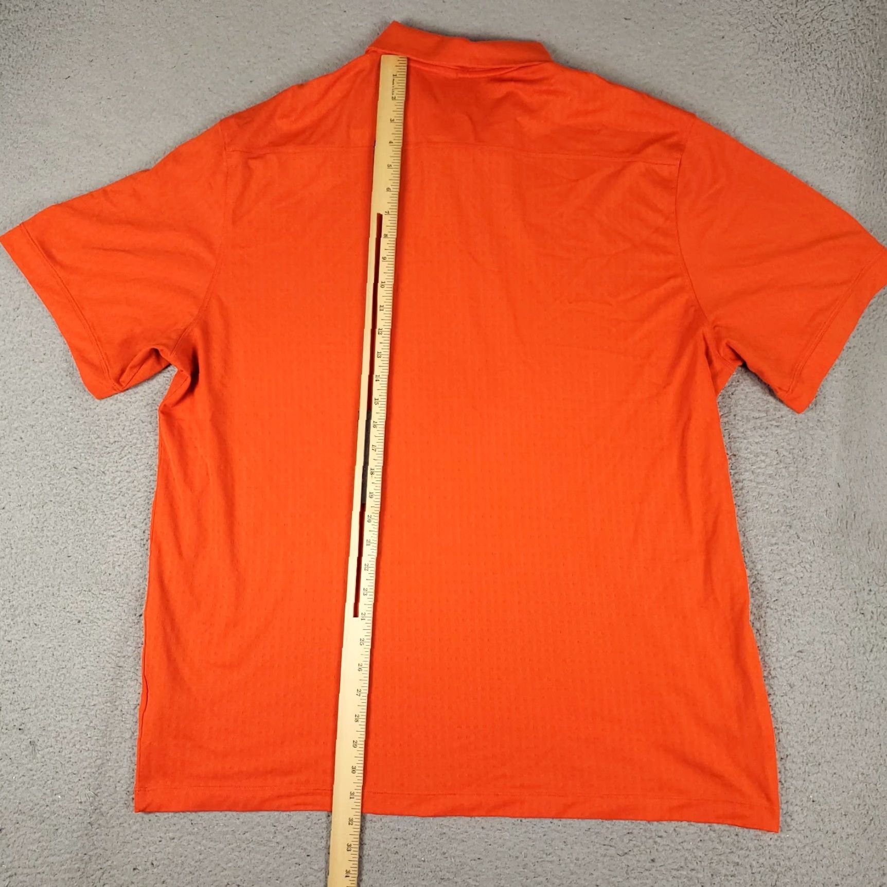 Nike Nike Polo Shirt Mens Size 2XL Orange Swoosh Golf Casual Short Sleeve Size US XXL / EU 58 / 5 - 4 Thumbnail