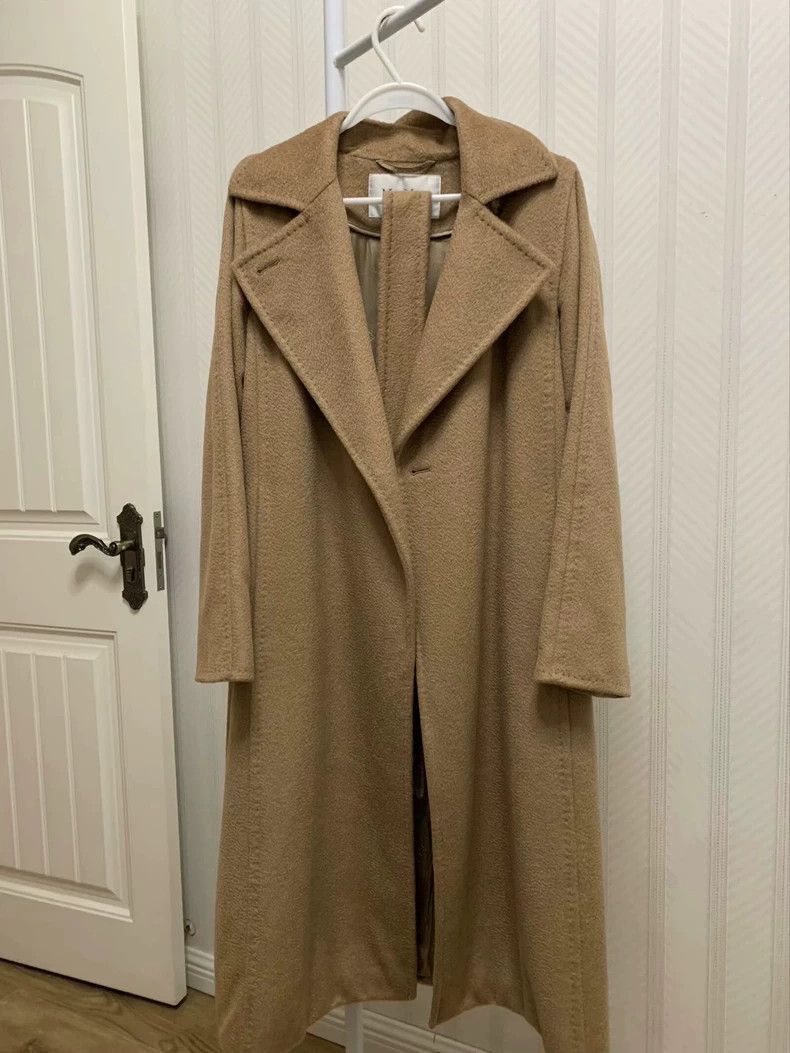 MaxMara Manuela Camel Wool Coat-2508