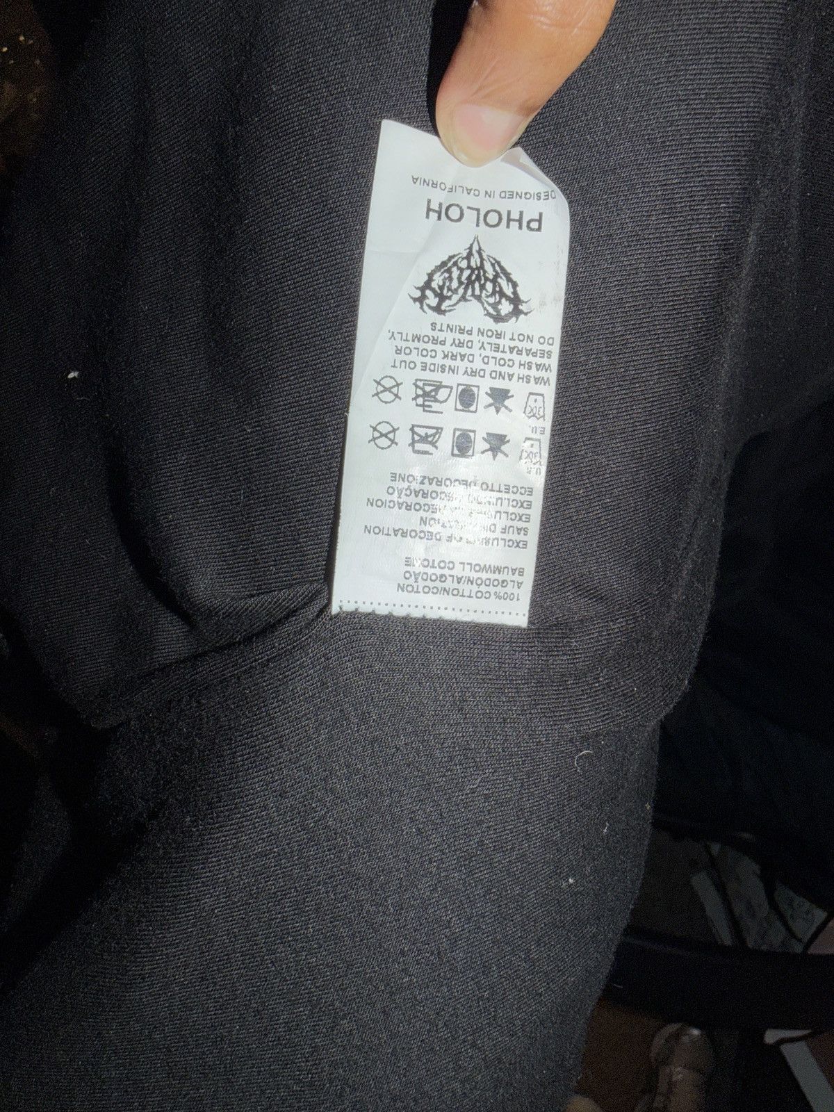 Other Pholoh “Ghoul” ZIP-UP (Black) Size US S / EU 44-46 / 1 - 6 Thumbnail