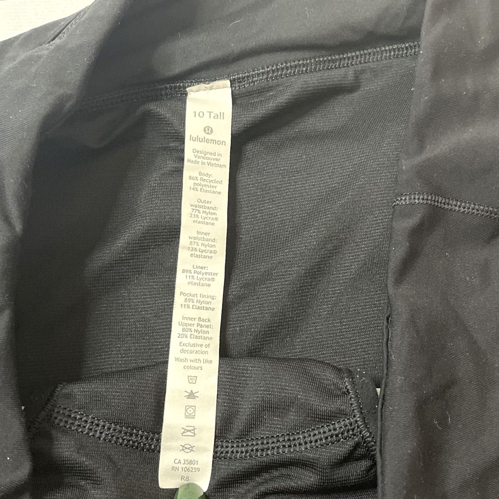 Lululemon Lululemon Speed Up Short 2.5" Women Size 10 Tall Multicolor Heather Lux Black Size 32" / US 10 / IT 46 - 3 Thumbnail