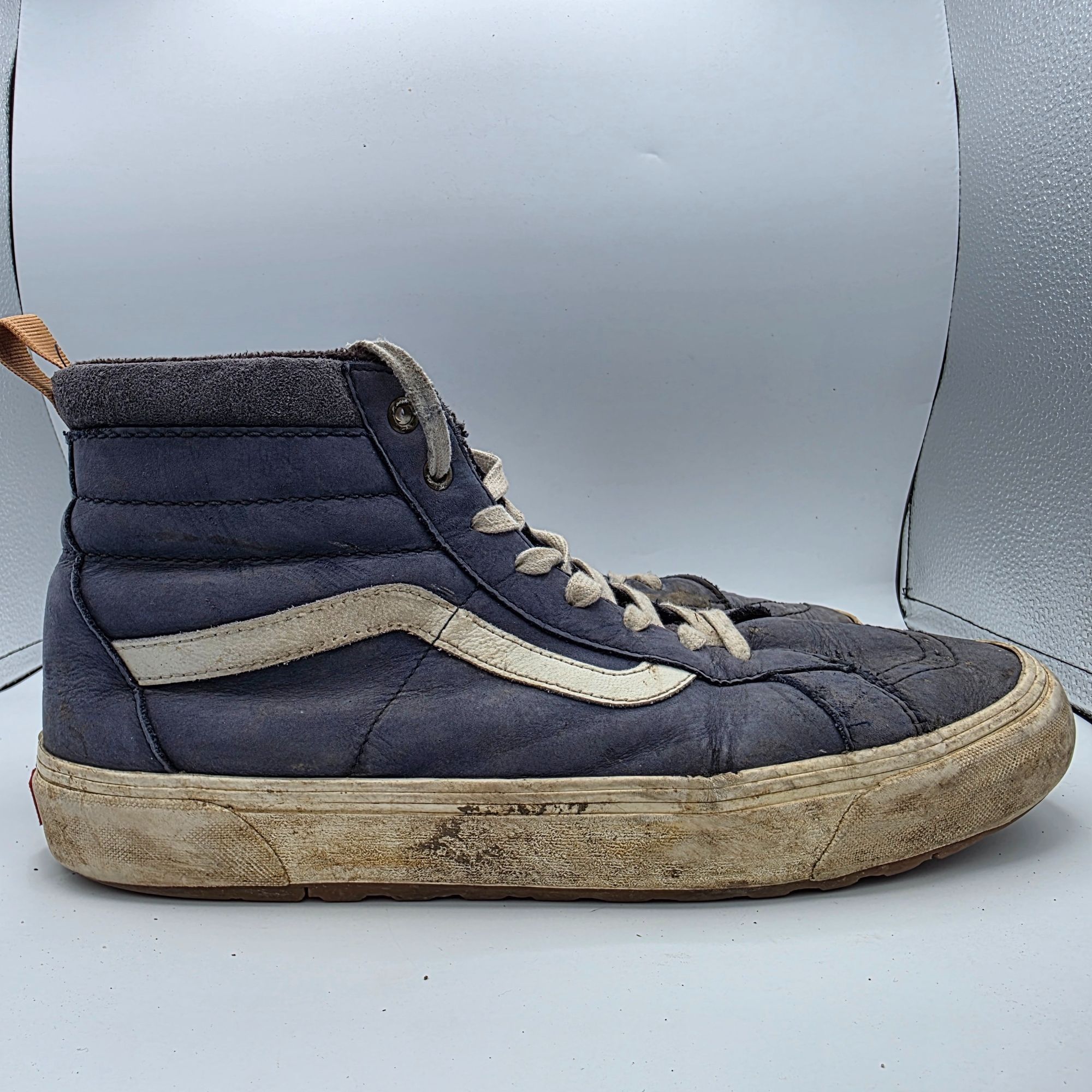 Vans Vans Sk8 Hi MTE Mens 13 Blue High Top Sneakers Weather Resis Size US 13 / EU 46 - 13 Thumbnail