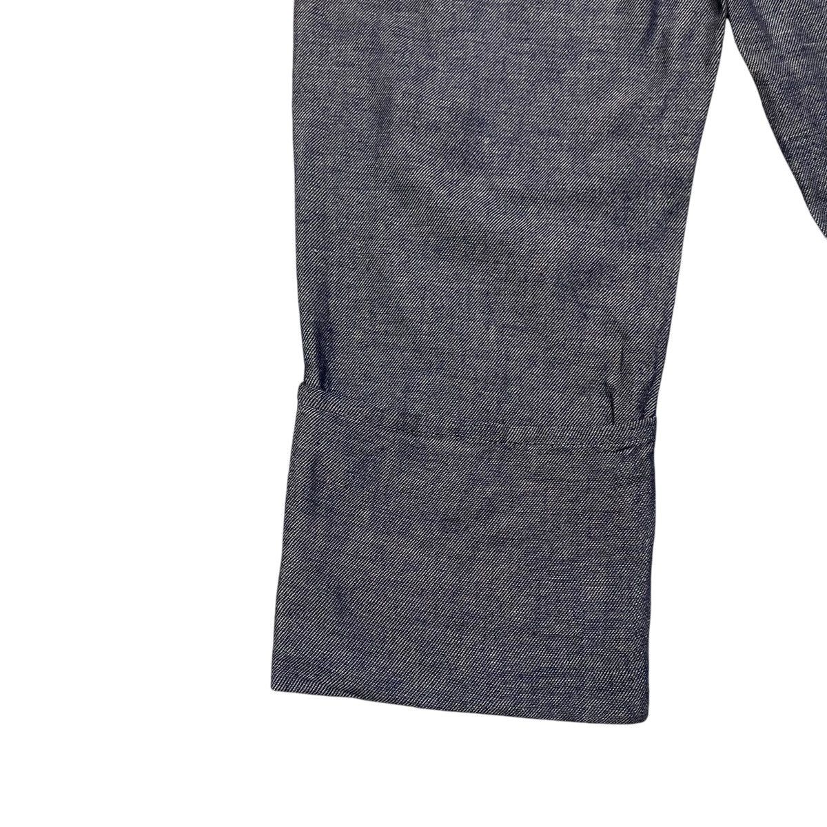 Issey Miyake Issey Miyake Plantation Light Denim Cropped Pants Size 30" / US 8 / IT 44 - 12 Thumbnail