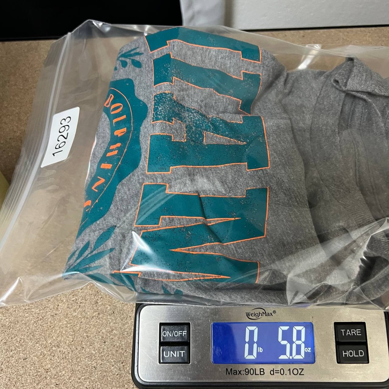 Other Miami Dolphins Shirt Men Large Gray Fanatics Crew Neck New L Size US L / EU 52-54 / 3 - 7 Thumbnail