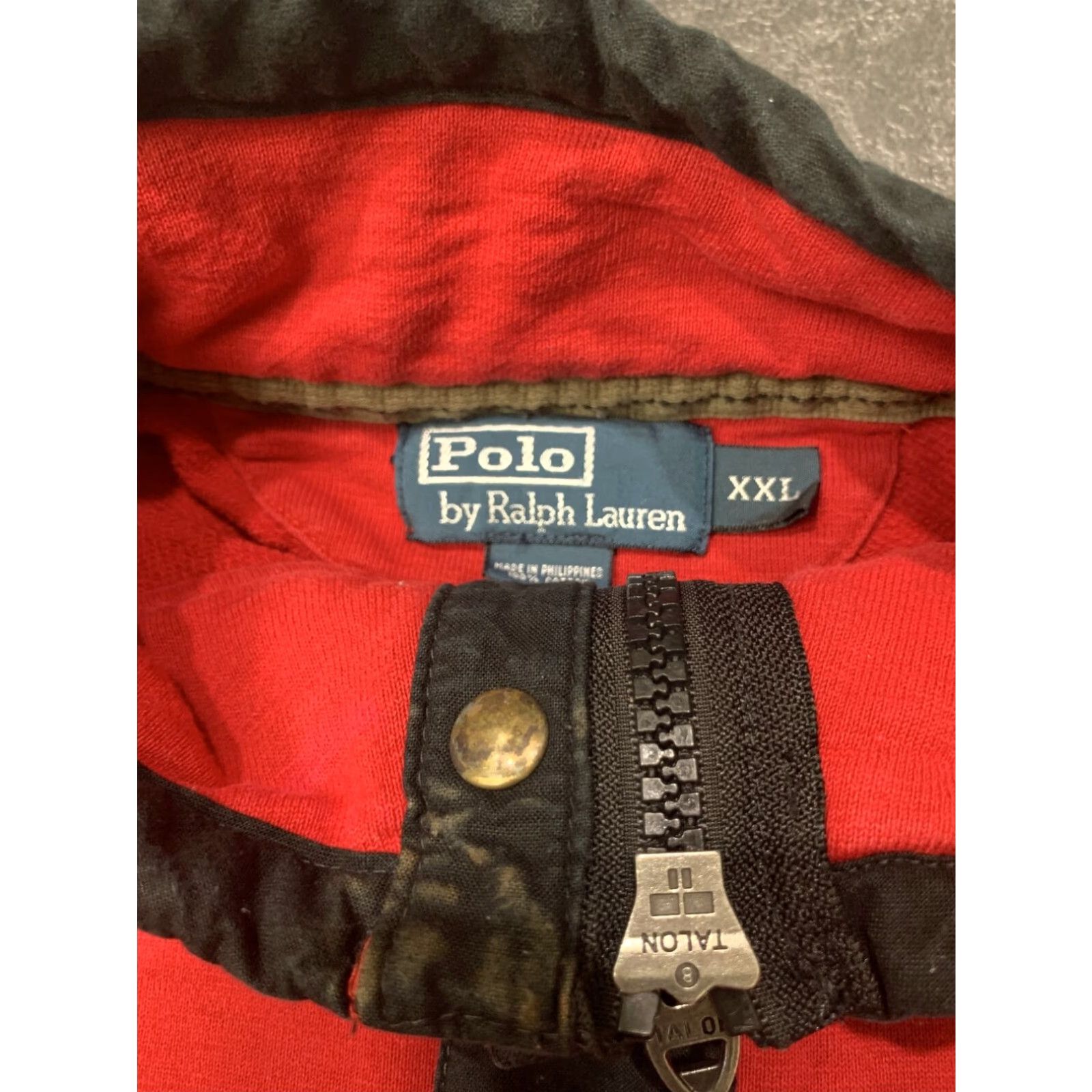 Polo Ralph Lauren Polo Ralph Lauren Sweater Pullover Mens 2XL Red Cotton Mock Neck 1/2 Zip Size US XXL / EU 58 / 5 - 3 Thumbnail