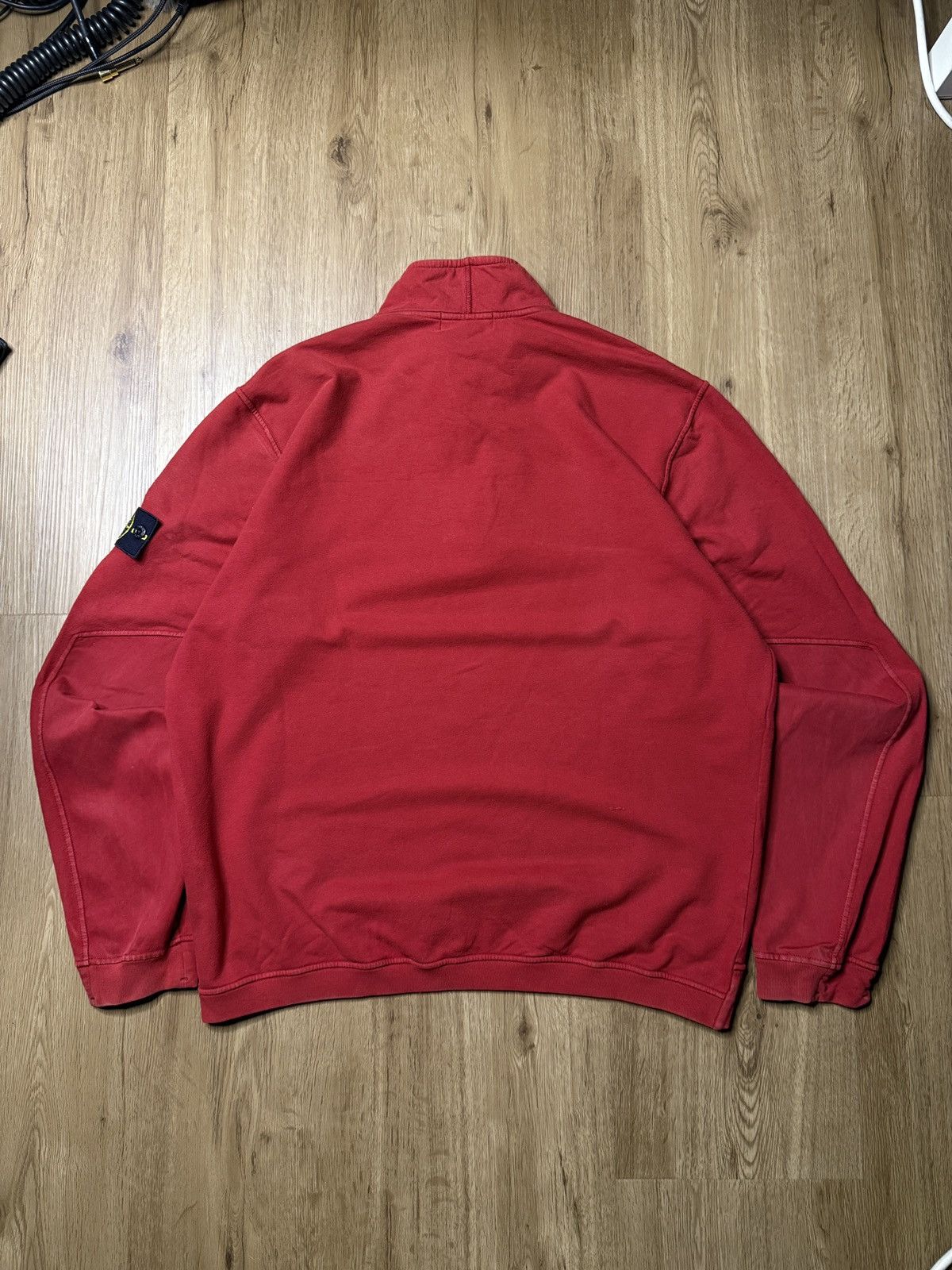 Stone Island Stone Island Sweatshirt Quarter Zip Up Pullover XXL Size US XXL / EU 58 / 5 - 13 Thumbnail