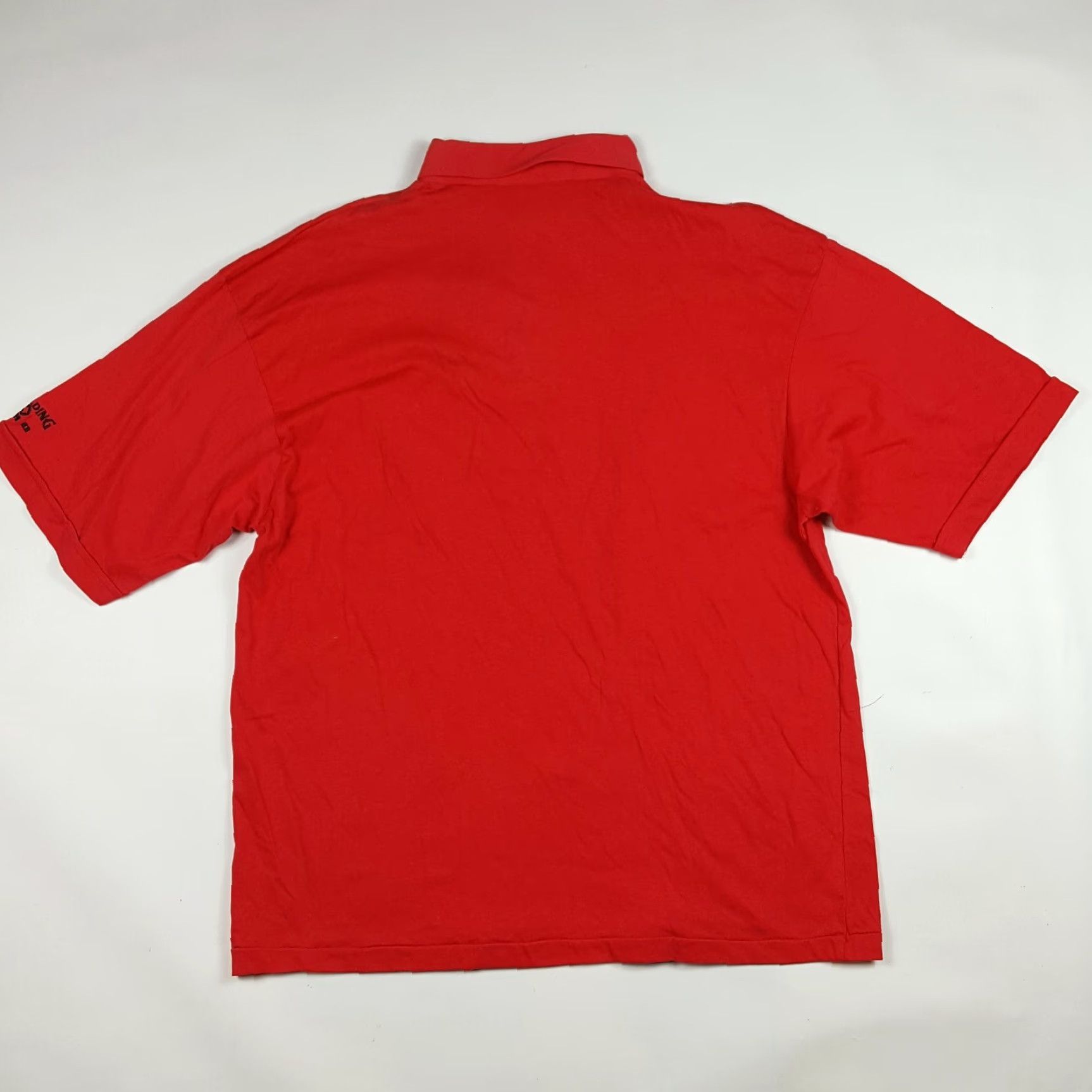 Spalding VINTAGE Spalding Golf Polo Shirt Mens XL Red Short Sleeve Casual Relaxed 90s Polo Shirt Size US XL / EU 56 / 4 - 5 Thumbnail