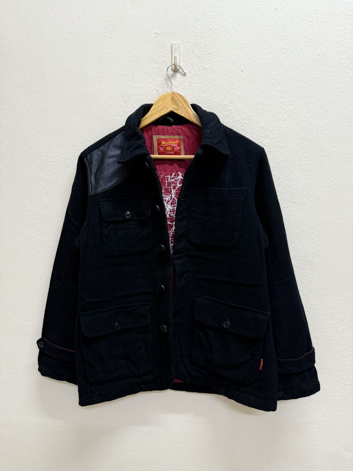 Designer × Japanese Brand × Woolrich Woolen Mills Woolrich wool coats jacket Size US M / EU 48-50 / 2 - 16 Thumbnail