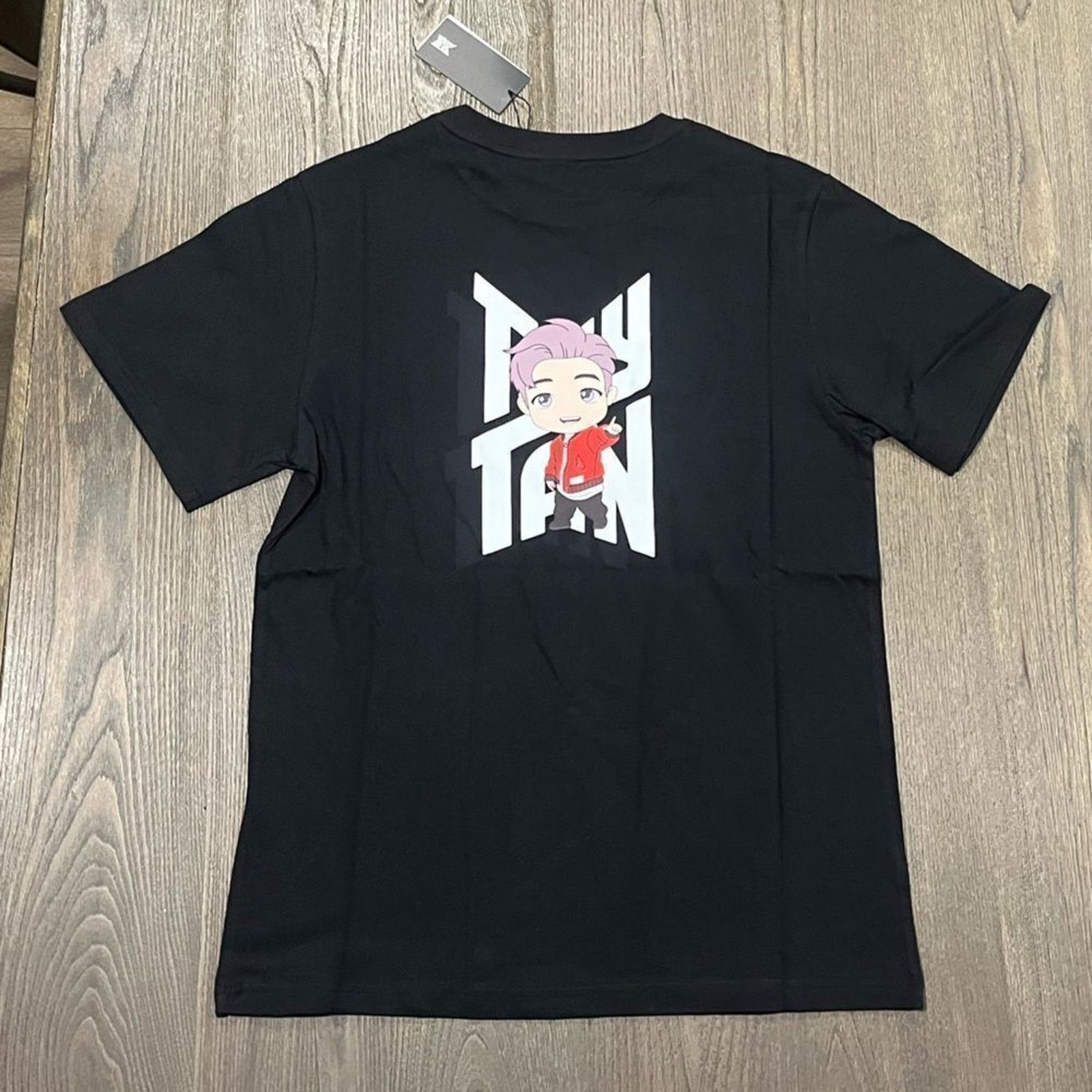 Vintage NWT BTS TinyTan RM Character T-Shirt Black Size L Size US L / EU 52-54 / 3 - 2 Thumbnail