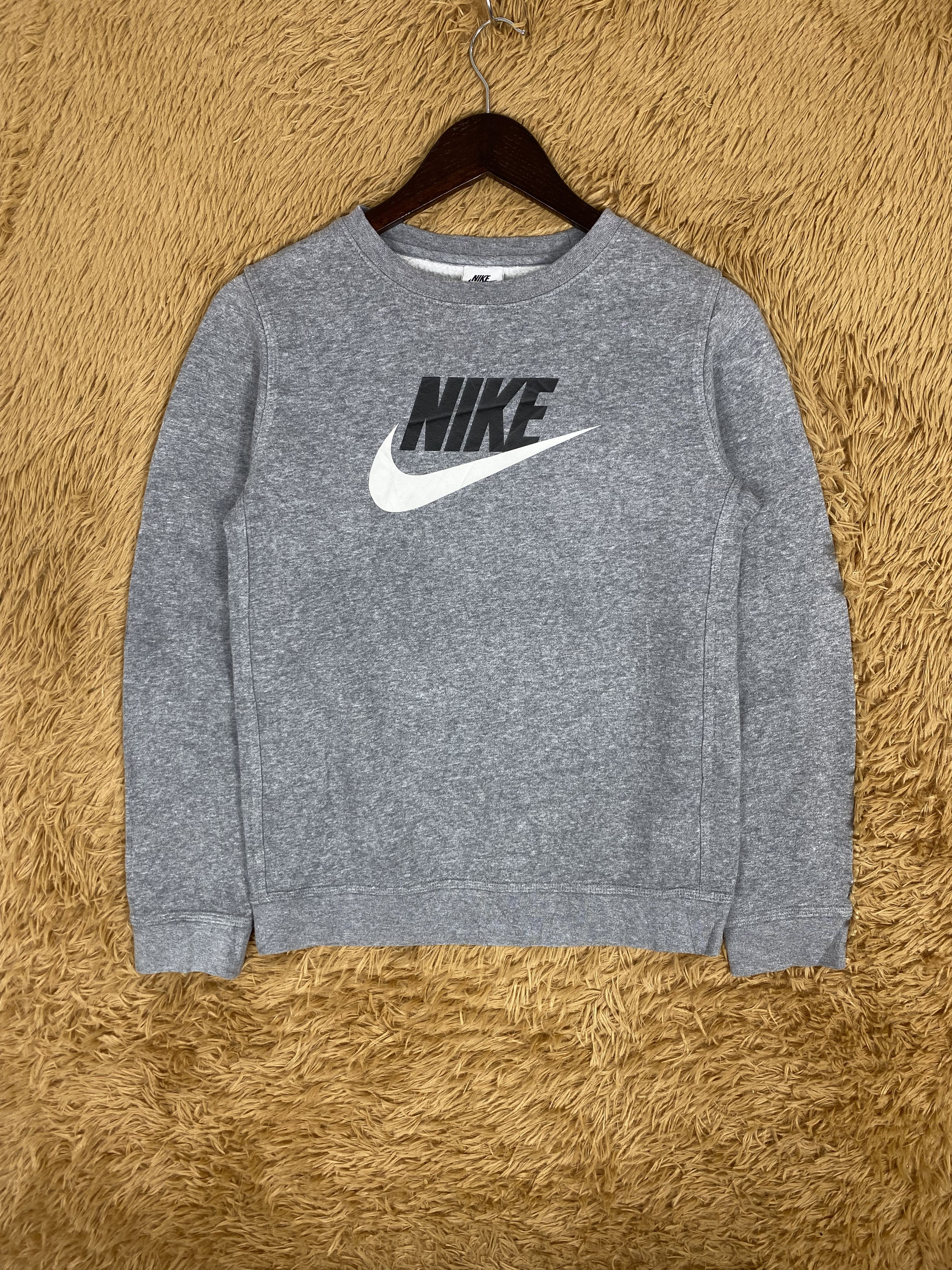 Nike Vintage Nike Swoosh Big Logo Sweatshirts PS0115 Size US L / EU 52-54 / 3 - 1 Thumbnail