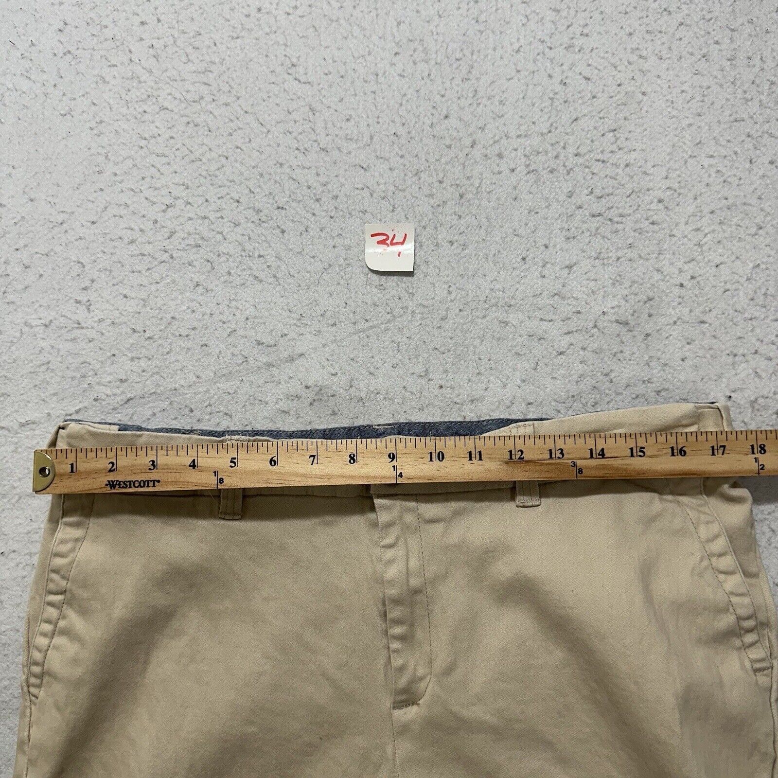 Other Woman Within 14W Chino Pants Light Khaki Beige High Rise Size 36" / US 14 / IT 50 - 10 Thumbnail