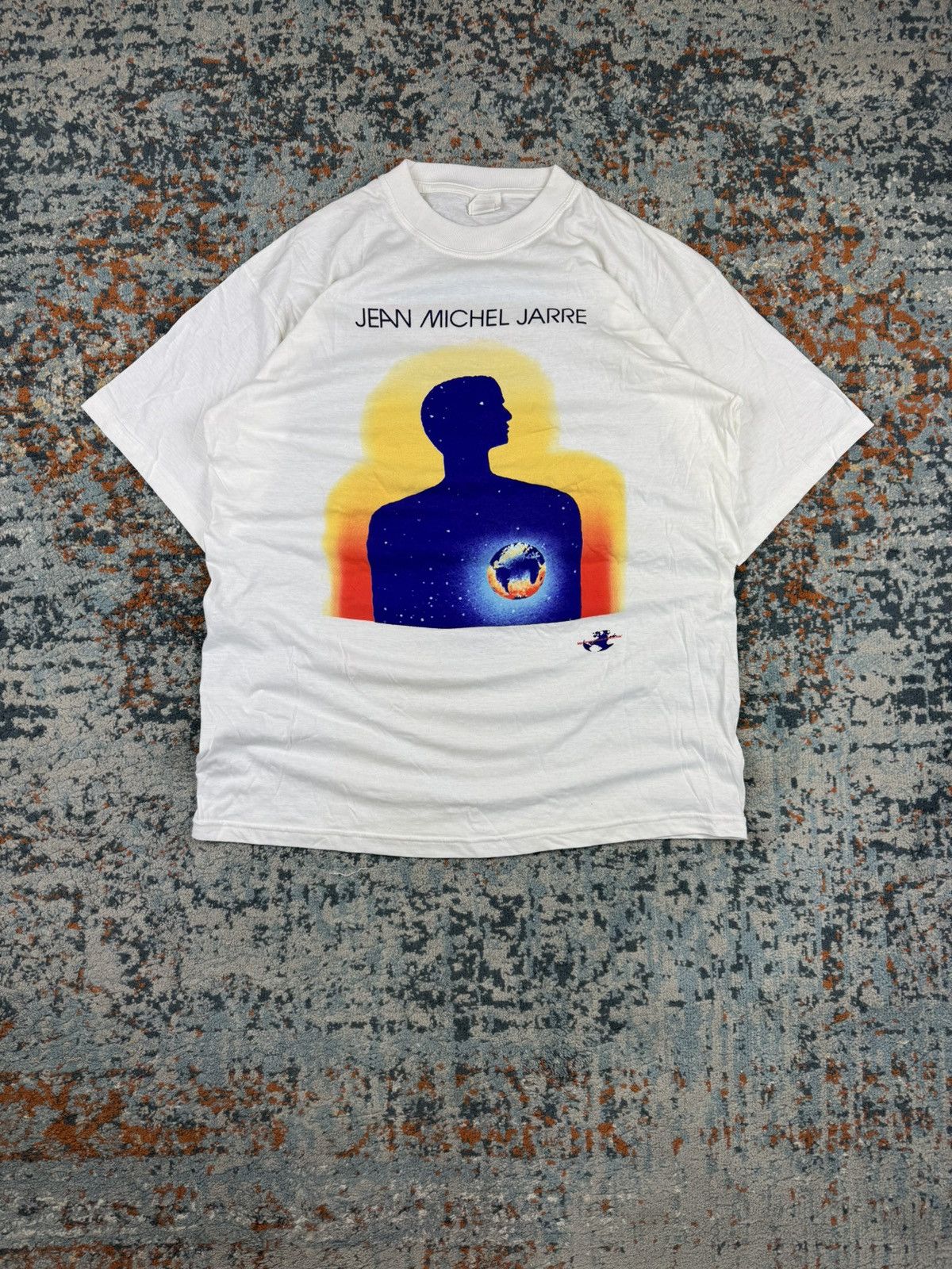 Band Tees × Vintage Vintage 1997 Jean Michel Jarre oxygene World tour tee Size US XL / EU 56 / 4 - 1 Thumbnail