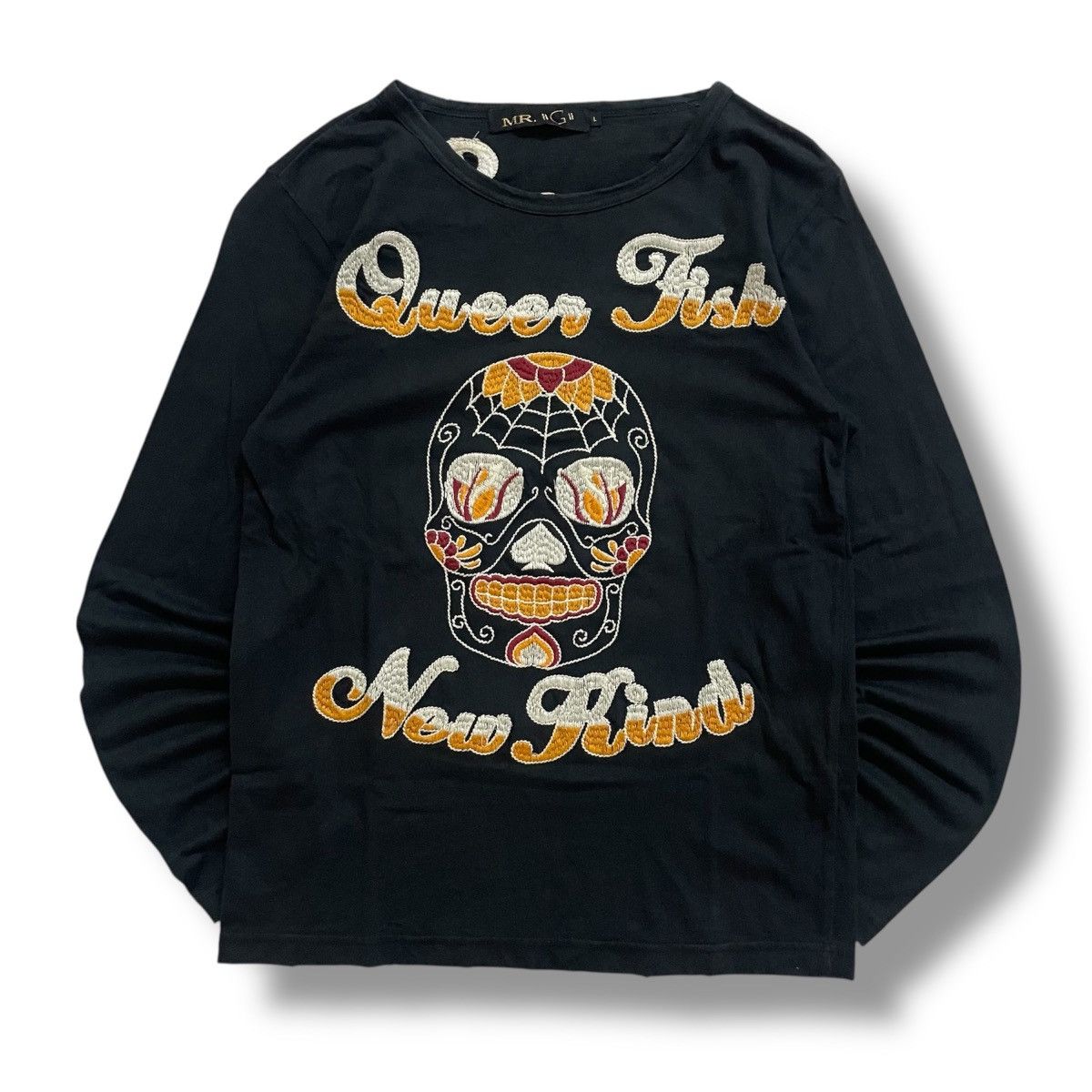 LS Queer Fish New Kind Graphic & Skull Design