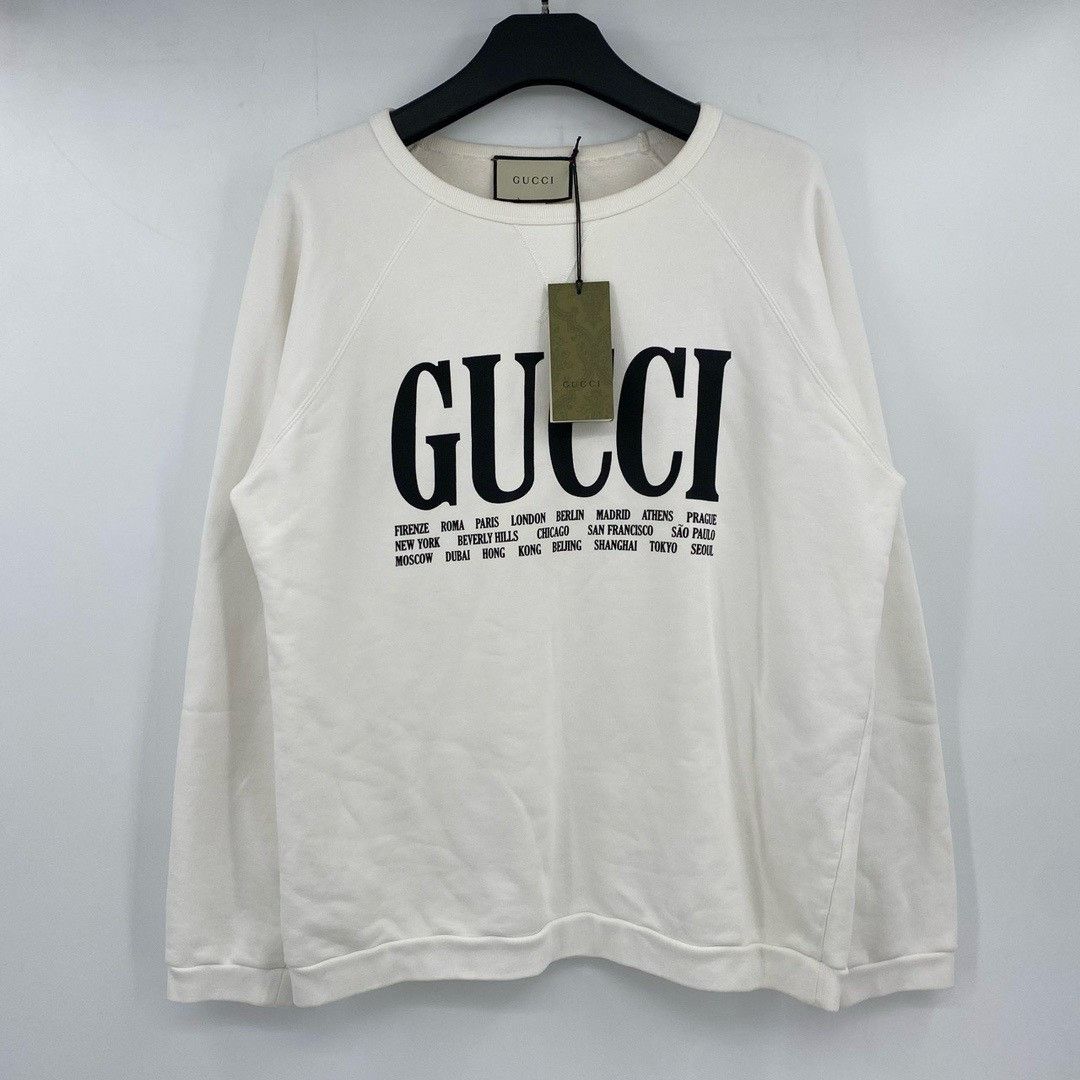 Gucci Gucci City Limited Chest Letter Sweatshirt Size US M / EU 48-50 / 2 - 1 Thumbnail