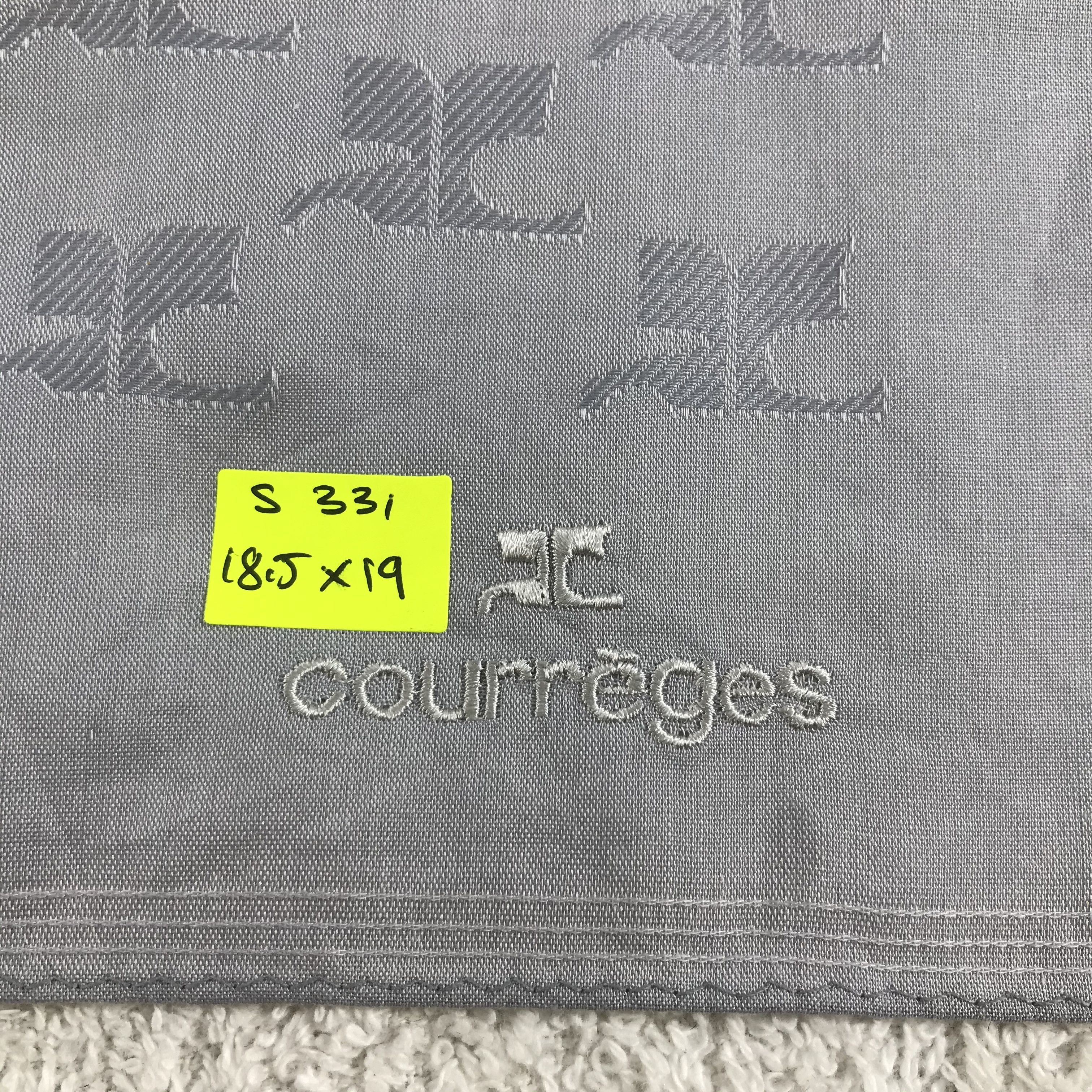 Courreges × Vintage Courreges Bandana / Handkerchief / Neckerchief - S331 Size ONE SIZE - 5 Thumbnail