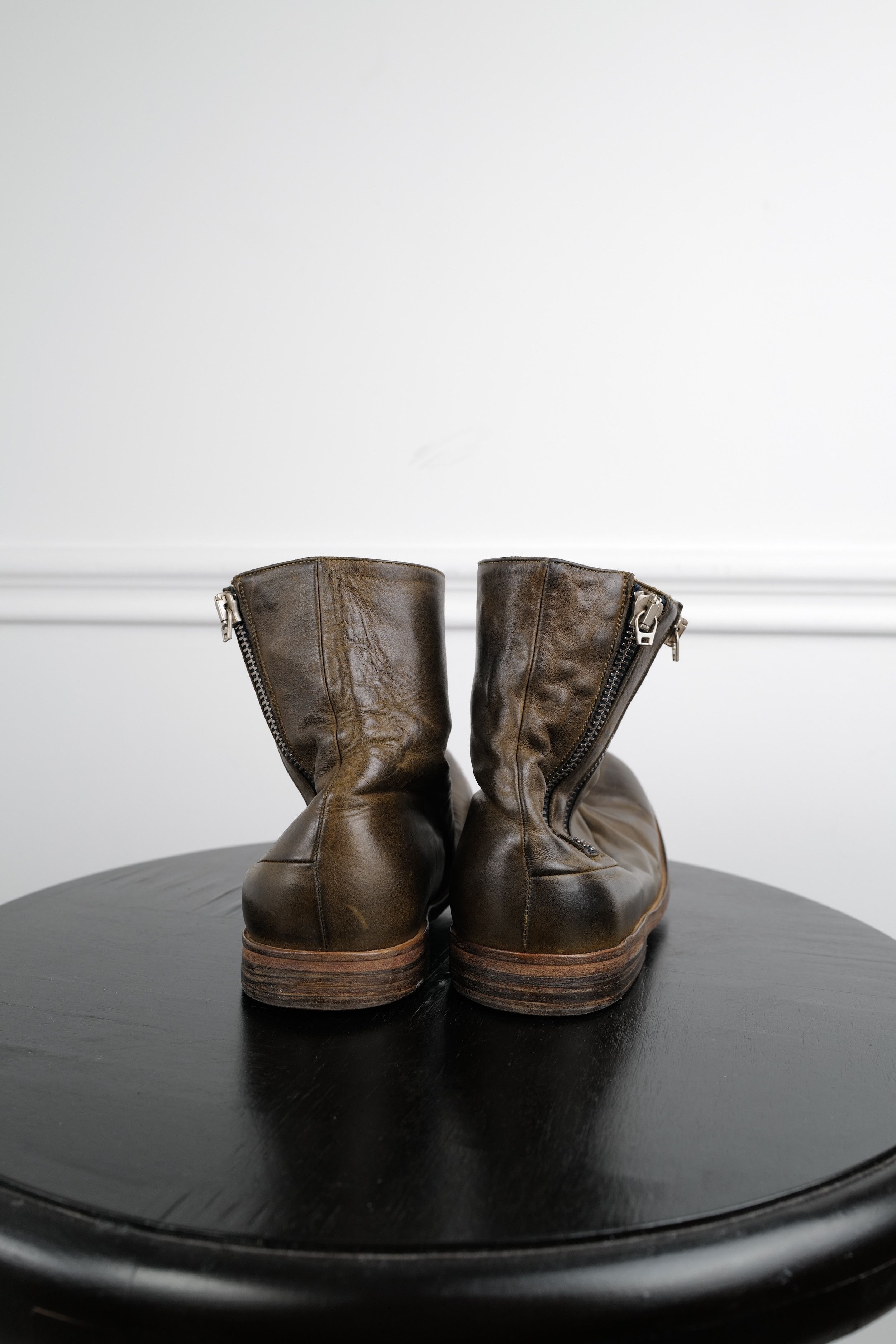 Individual Sentiments HANDCRAFTED BOVINE LEATHER BOOTS Size US 9 / EU 42 - 12 Thumbnail