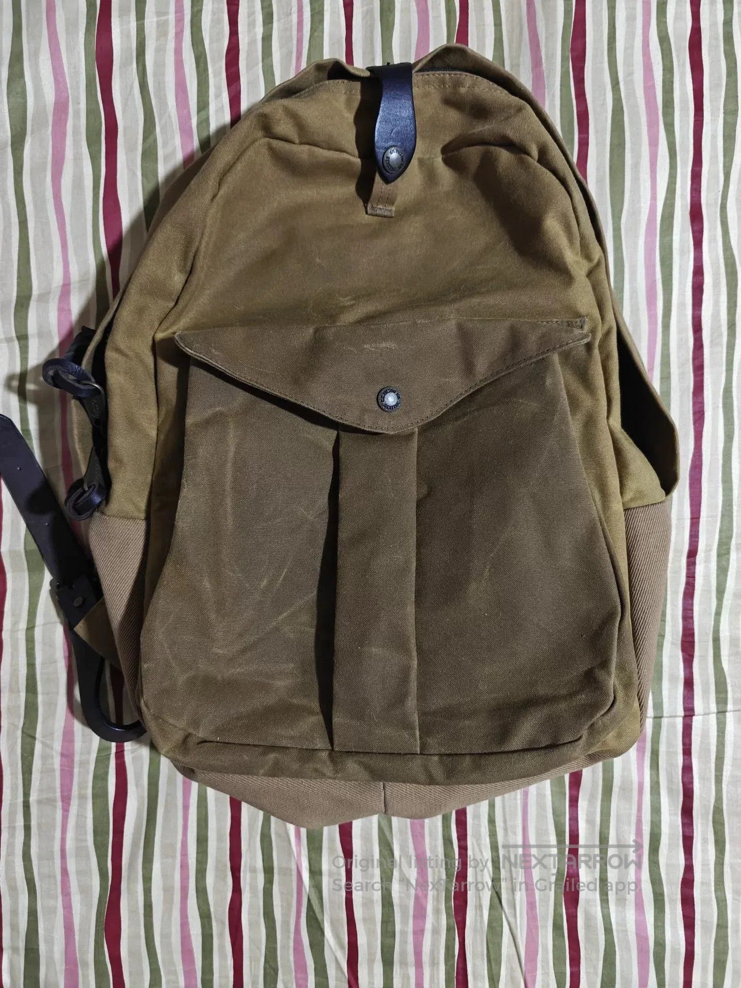 Filson Filson 70307 Waxed Canvas Backpack. Size ONE SIZE - 2 Thumbnail