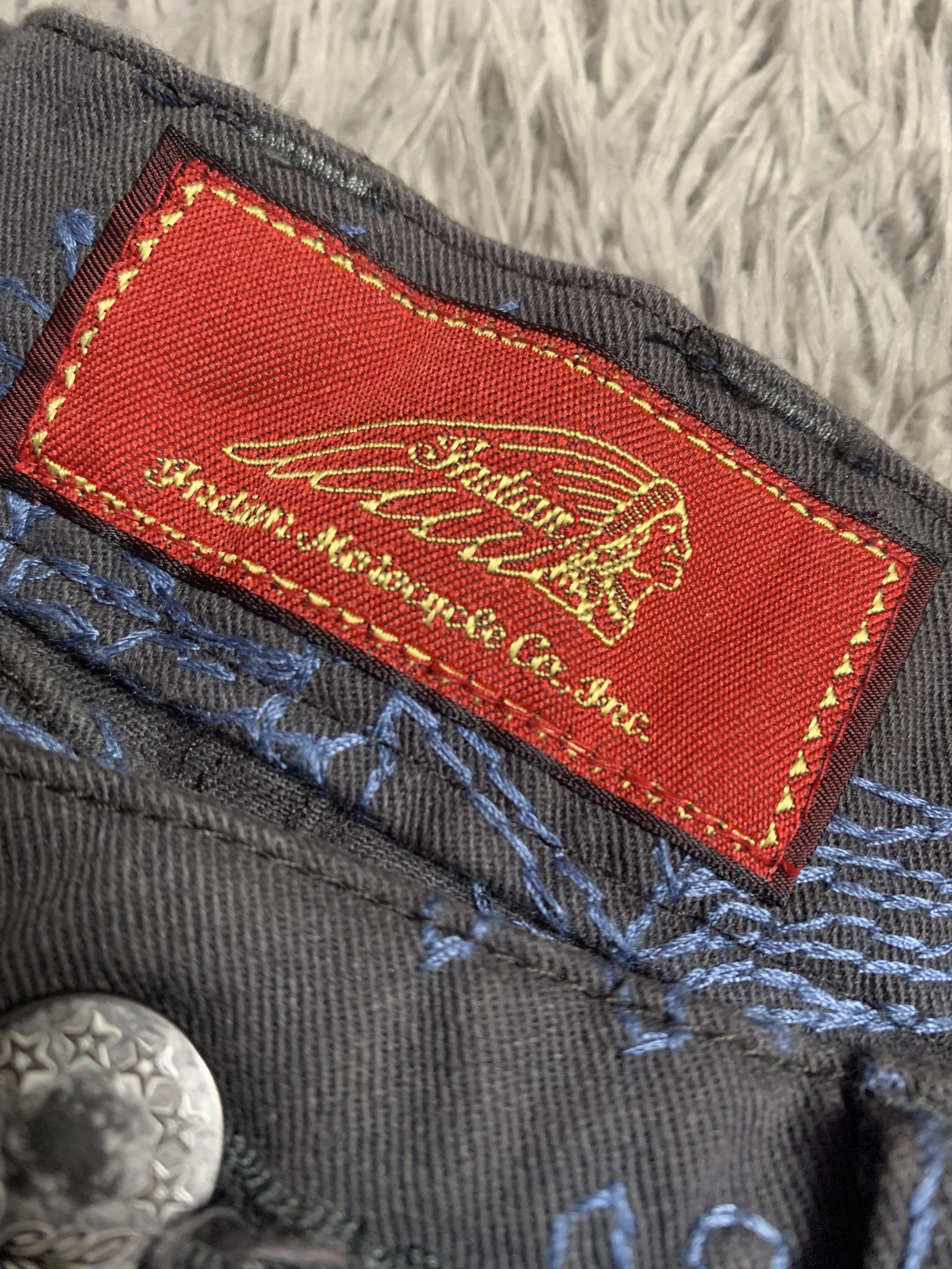 Indian Motorcycle Pacific Americana Japan Style Floral Indians Motor Cycle Size US 30 / EU 46 - 3 Thumbnail