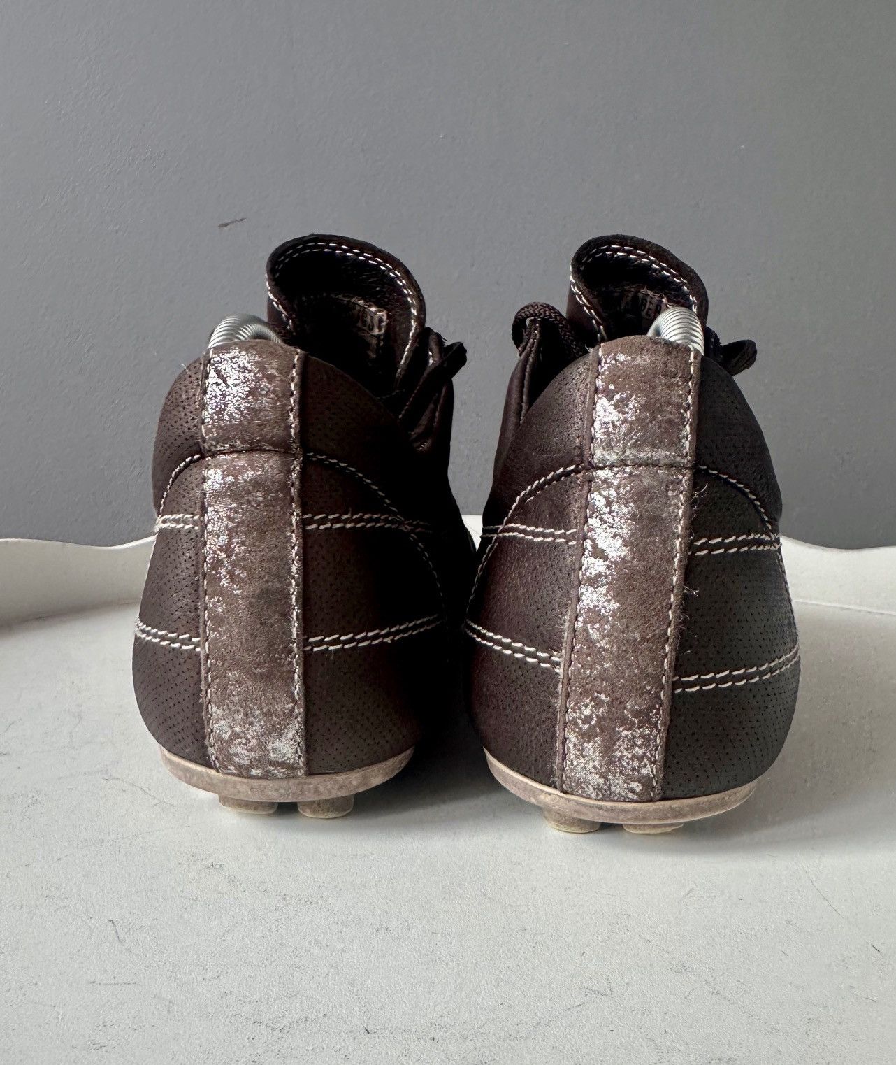 Dirk Bikkembergs Dirk Bikkembergs Low top brown leather sneakers Size US 8 / IT 38 - 8 Thumbnail