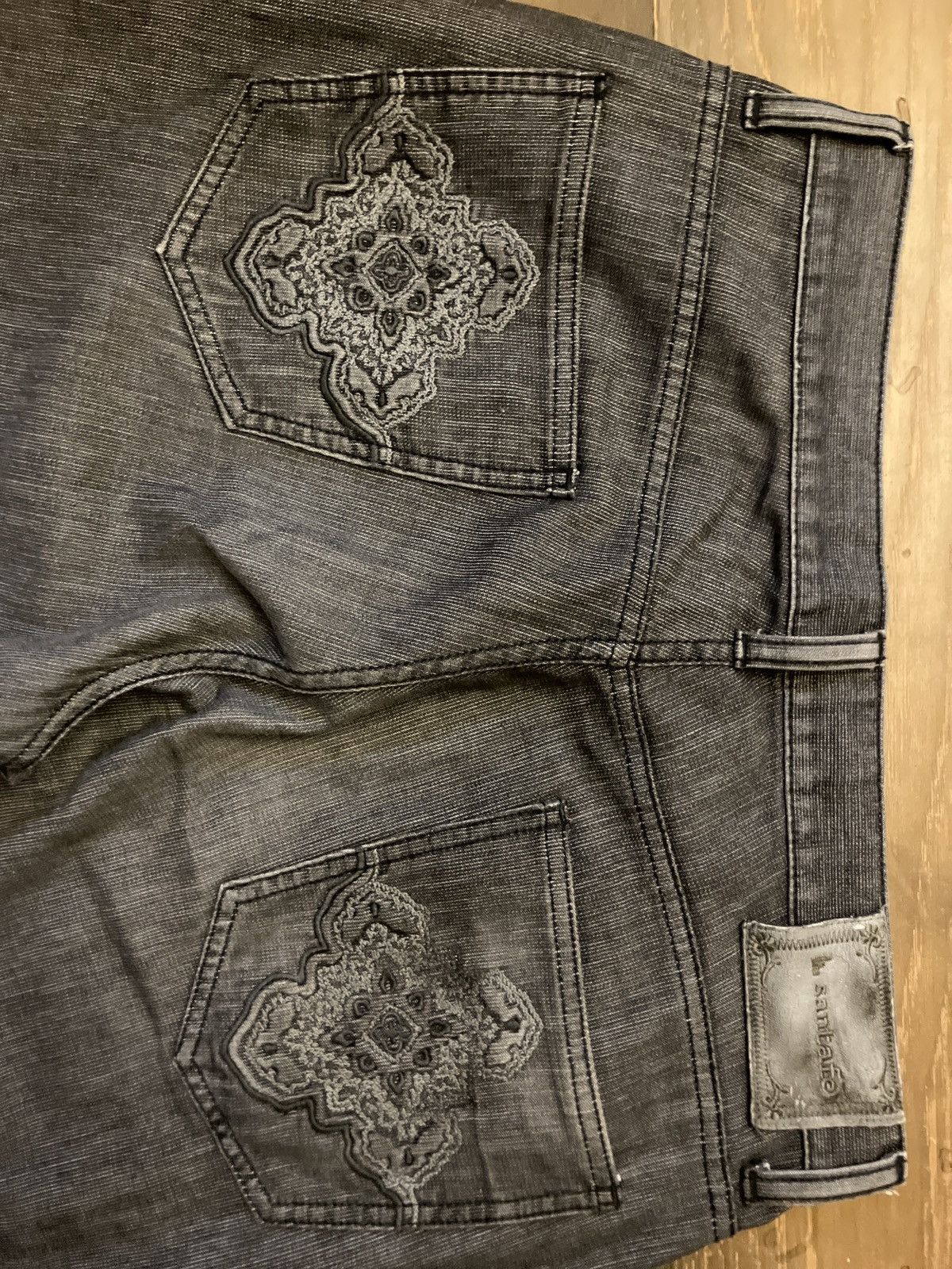 Other Vintage Japanese Santafe distressed denim Size US 33 - 3 Thumbnail