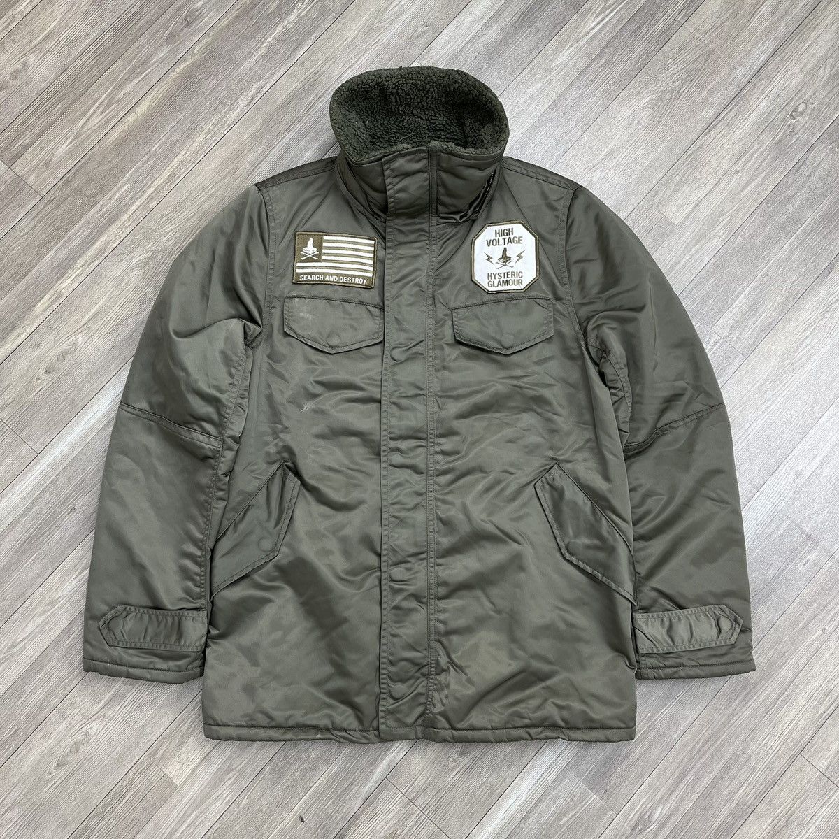 Hysteric Glamour Vintage Hysteric Glamour Search & Destroy Military Jacket Size US M / EU 48-50 / 2 - 2 Thumbnail