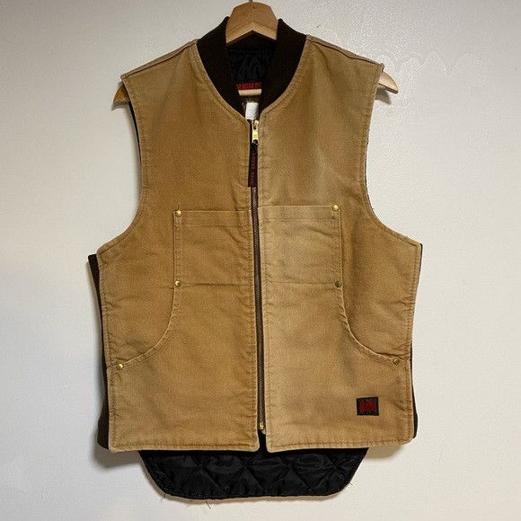 Other Tough Duck Made in Canada Work Vest - Tan Canvas - Size S Size S / US 4 / IT 40 - 2 Thumbnail