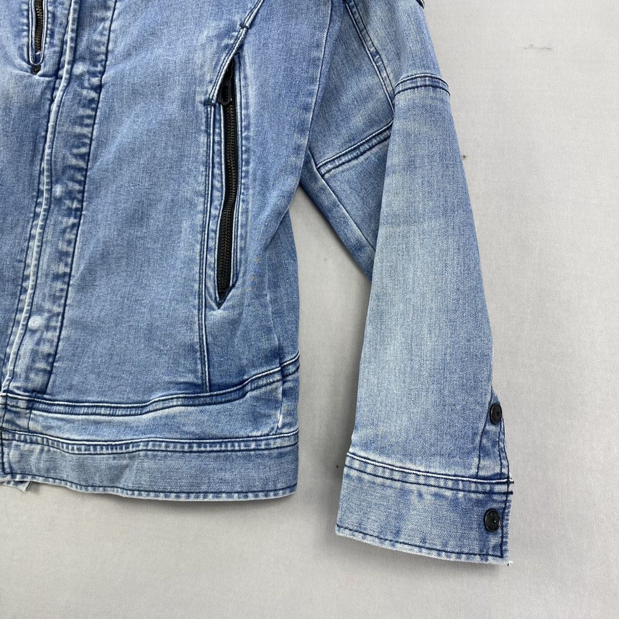Japanese Brand Vintage Y2k Even River Denim Work Wear Jacket Size US S / EU 44-46 / 1 - 3 Thumbnail