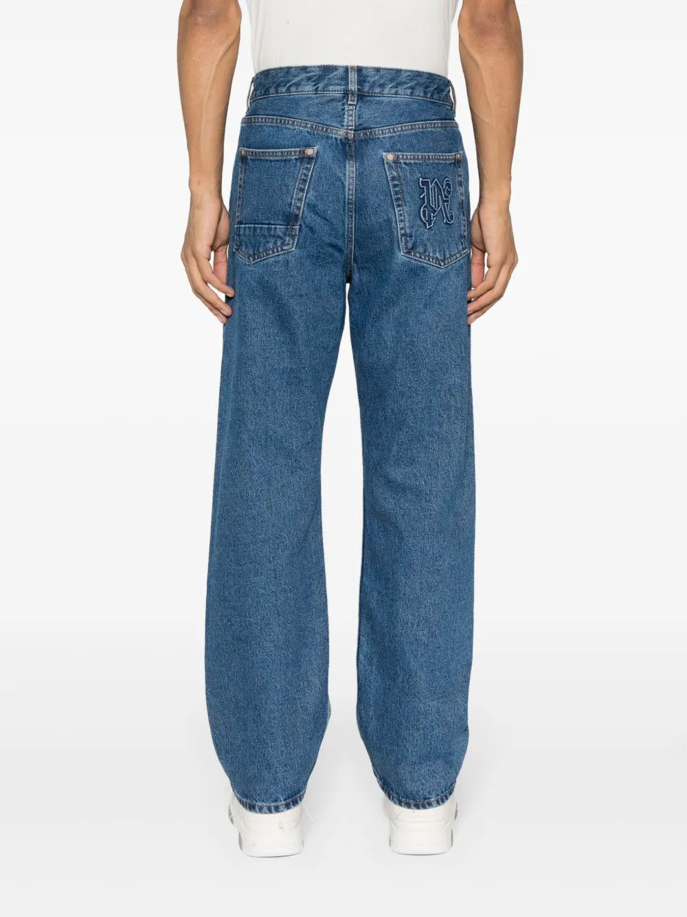 Palm Angels o1y0325 Denim Pant in Blue Size US 30 / EU 46 - 4 Thumbnail
