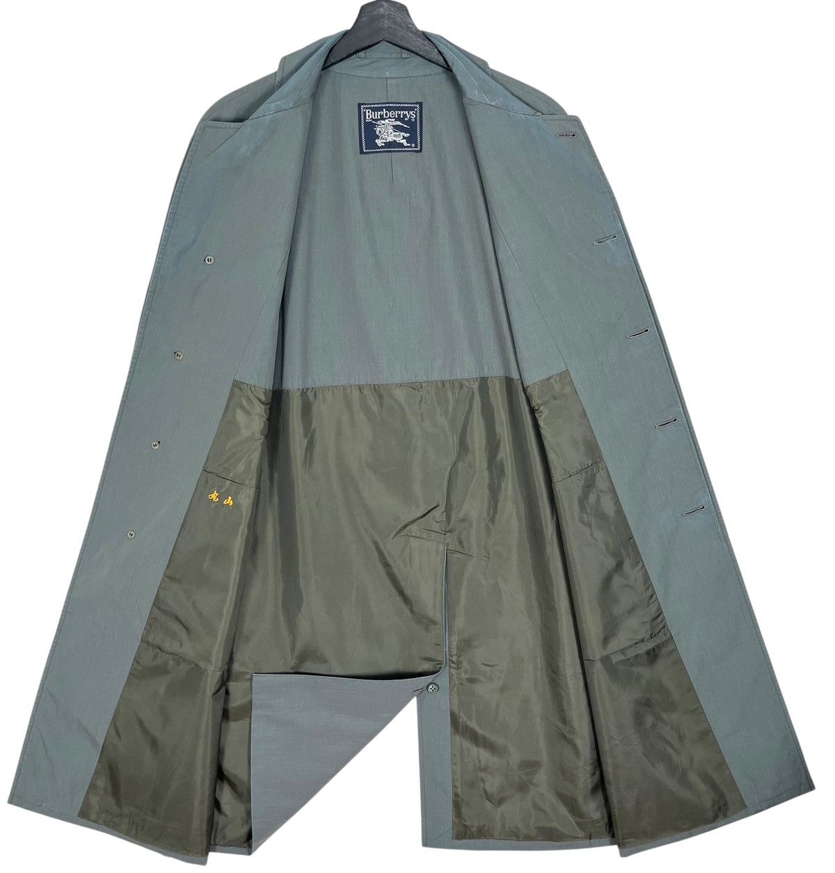 Burberry × Vintage Vintage 90s Burberrys Nylon Trench Coat Size US M / EU 48-50 / 2 - 7 Thumbnail