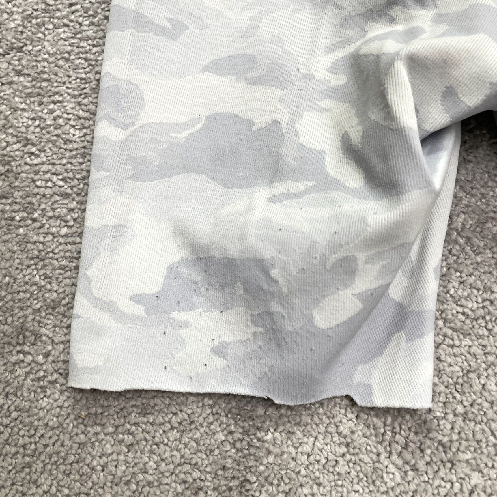 Lululemon Lululemon Align Compression Biker Shorts Womens 6 Gray Camo Active Athletic Yoga Size 28" / US 6 / IT 42 - 3 Thumbnail