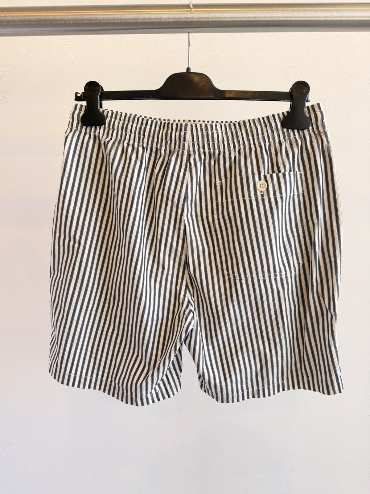 Todd Snyder Todd Snyder Striped Drawstring Navy And White Shorts Size M Size US 31 - 5 Thumbnail