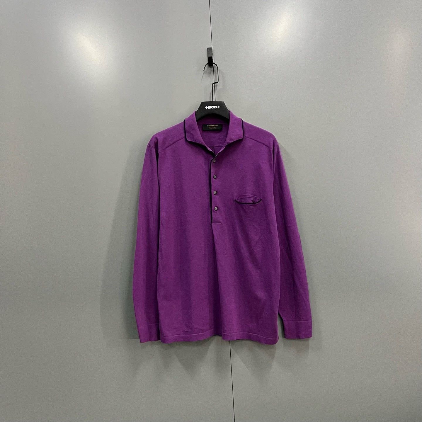 Ermenegildo Zegna Ermenegildo Zegna Purple Polo m Men Size US M / EU 48-50 / 2 - 1 Thumbnail