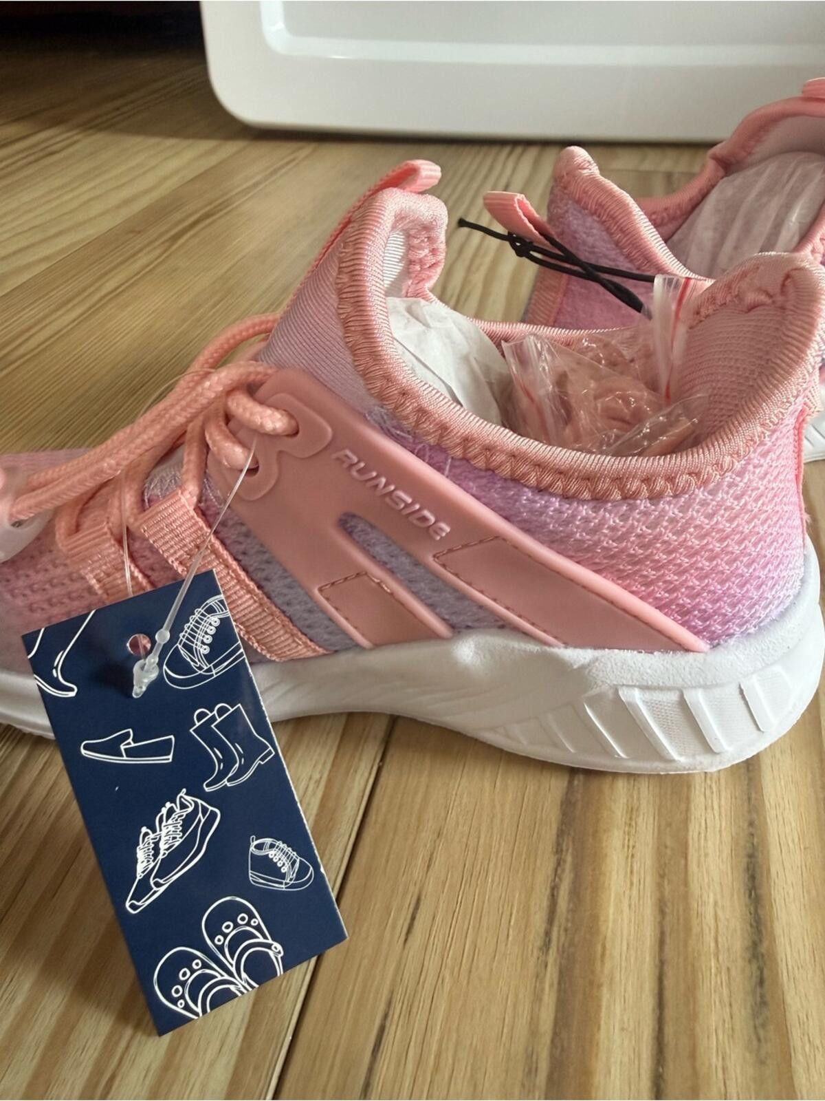 Other Children's Pink Gradient Slip-On Athletic Sneakers Size US 11 / EU 44 - 2 Thumbnail