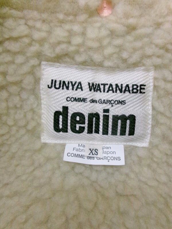 Junya Watanabe Junya Watanabe Denim Leather Sleeve Jacket Size US XS / EU 42 / 0 - 6 Thumbnail