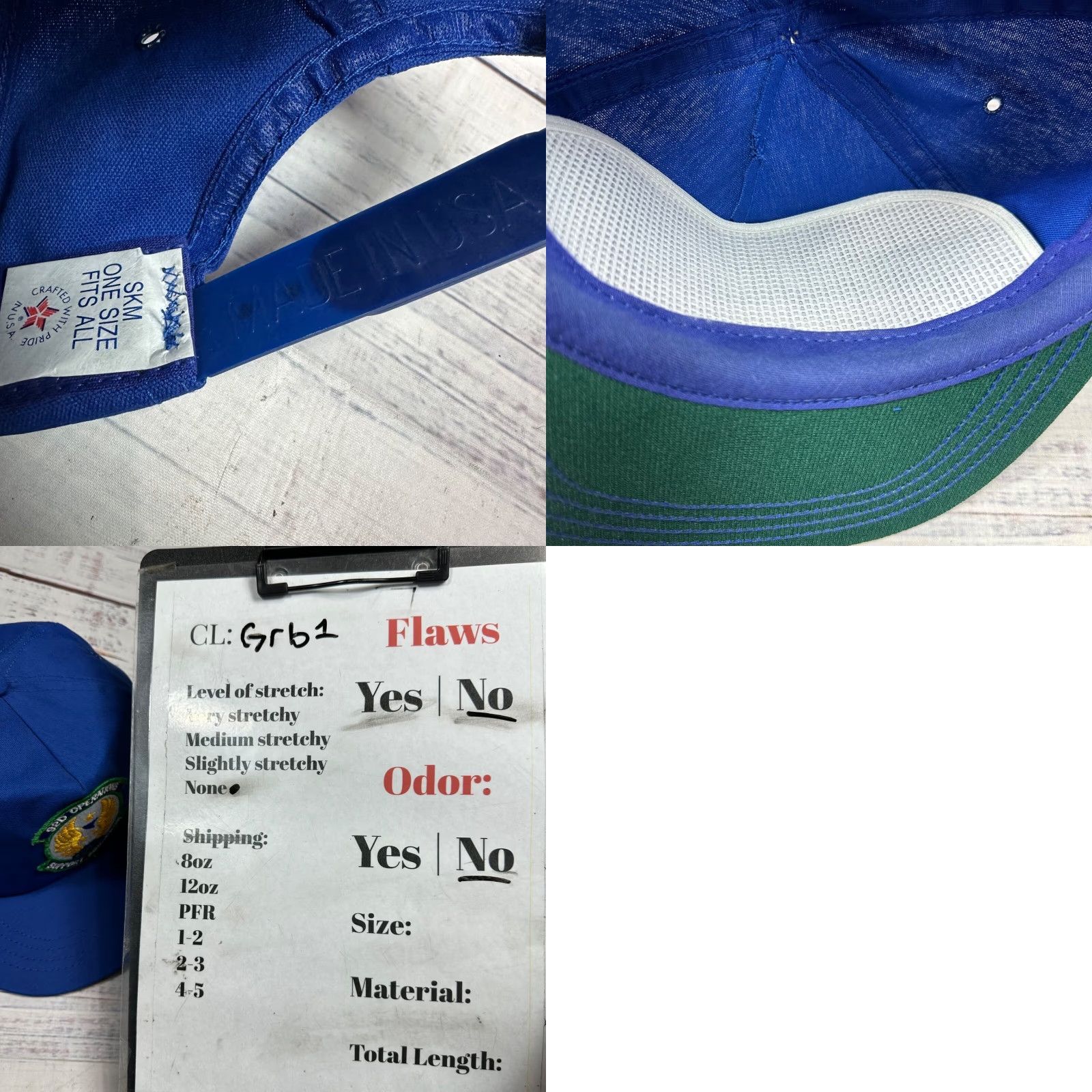 Bally USAF Ball Cap Blue Snapback One Size Ball Cap Men USAF Military 92D Operations Support Squadron Blue Snapback One Size Size ONE SIZE - 8 Thumbnail