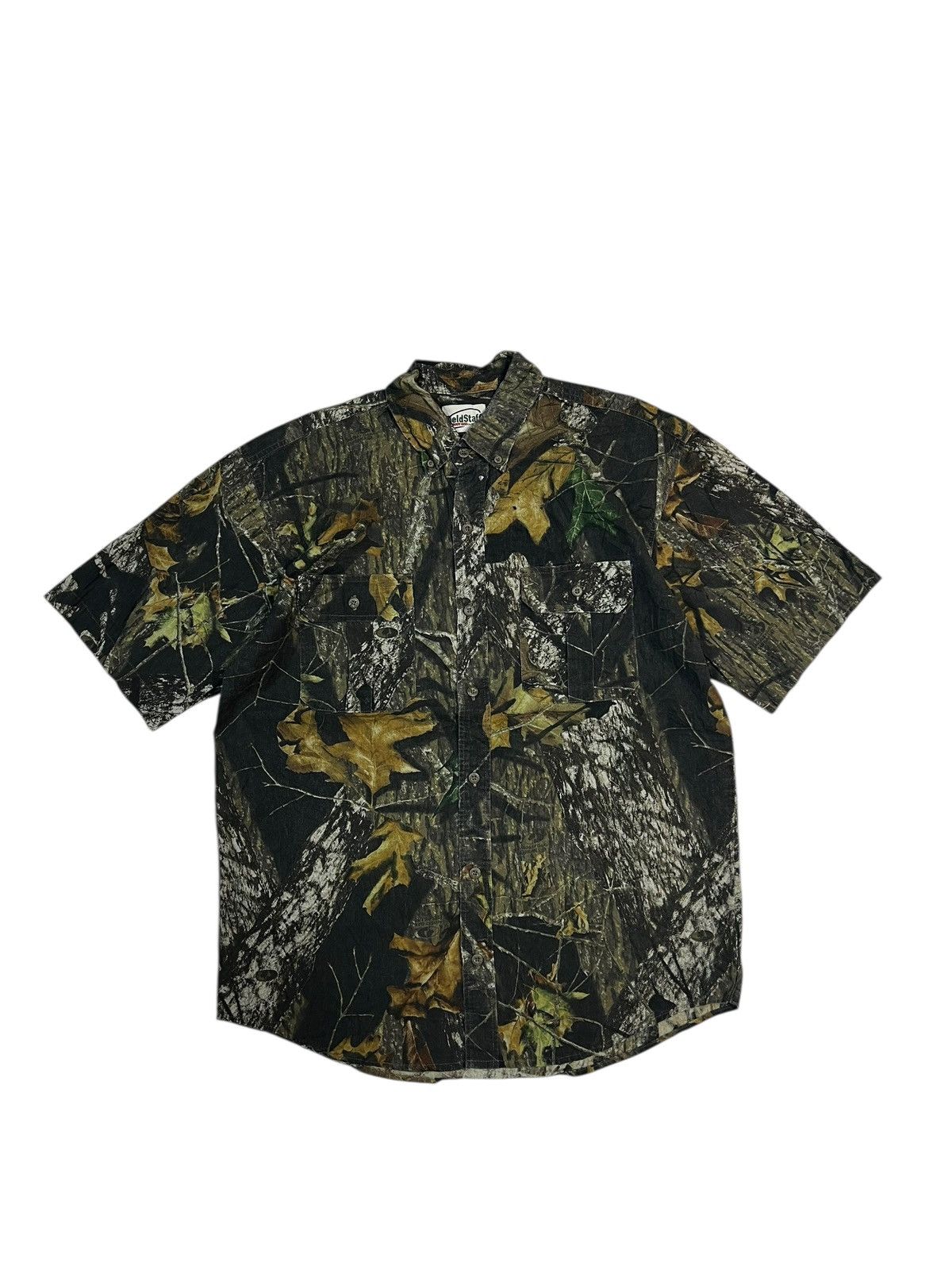 Realtree Vintage Mossy Oak Camo Button Shirt Size US L / EU 52-54 / 3 - 1 Thumbnail
