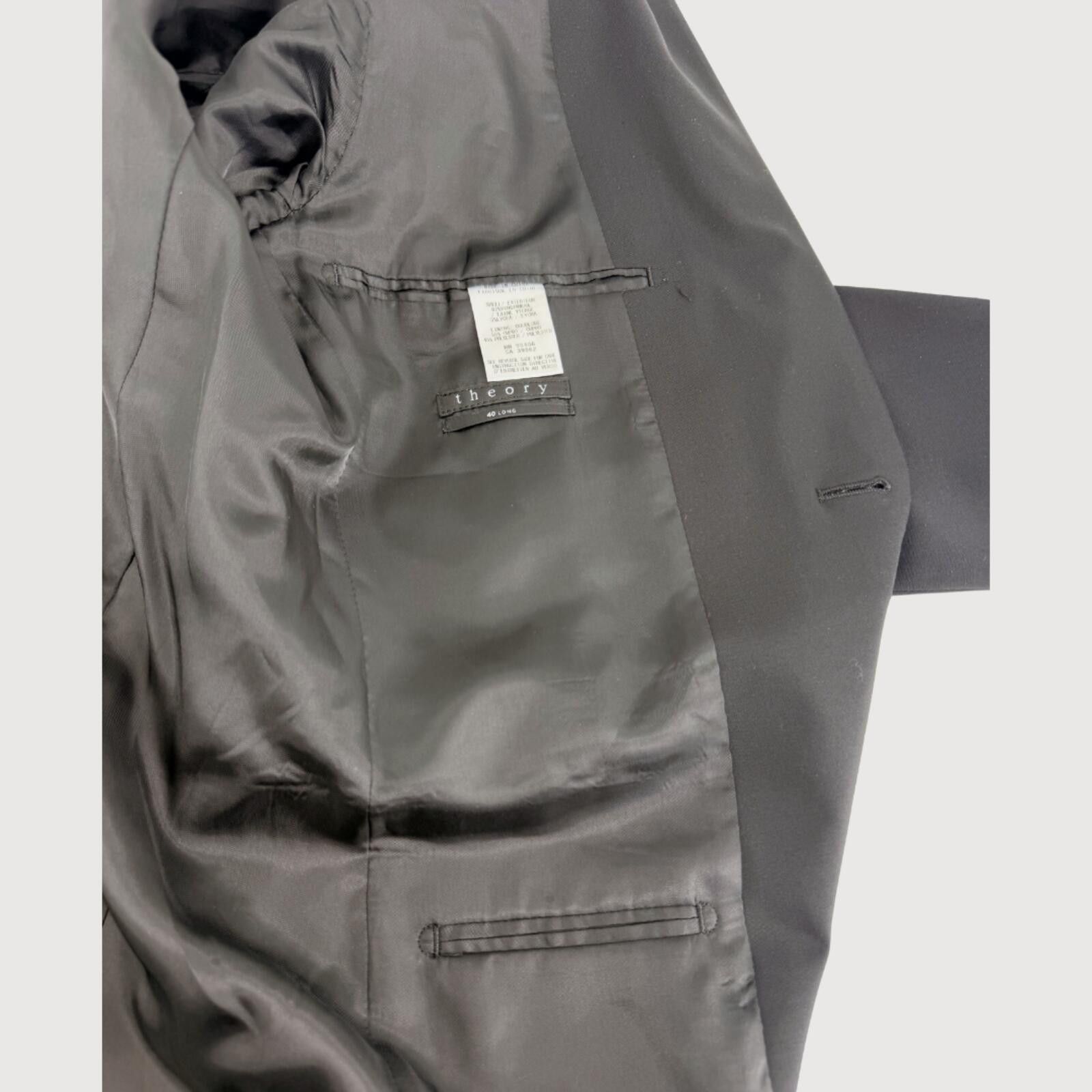Theory Theory New Tailor Chambers Suit Jacket 40L Size 40L - 4 Thumbnail