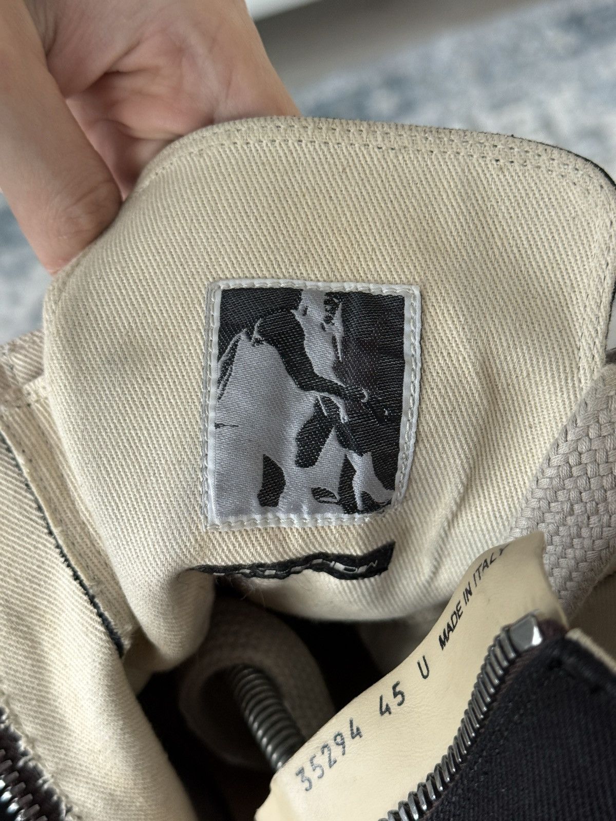 Rick Owens Drkshdw Rick Owens Jumbo Laces Size US 11 / EU 44 - 19 Thumbnail