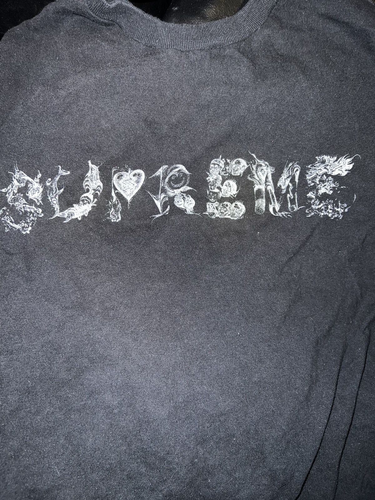 Supreme Smoke T Shirt Black | Grailed