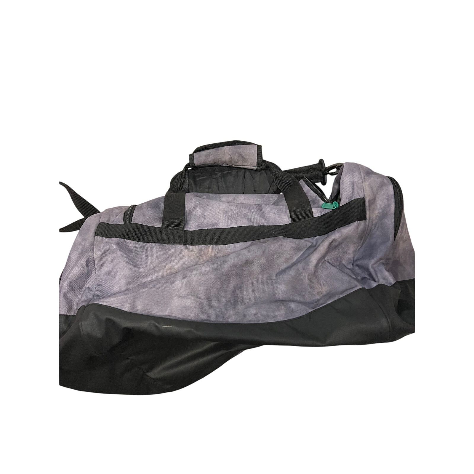 Adidas Adidas Defender Large Black Gray Green Duffel Gym Bag Size ONE SIZE - 3 Thumbnail