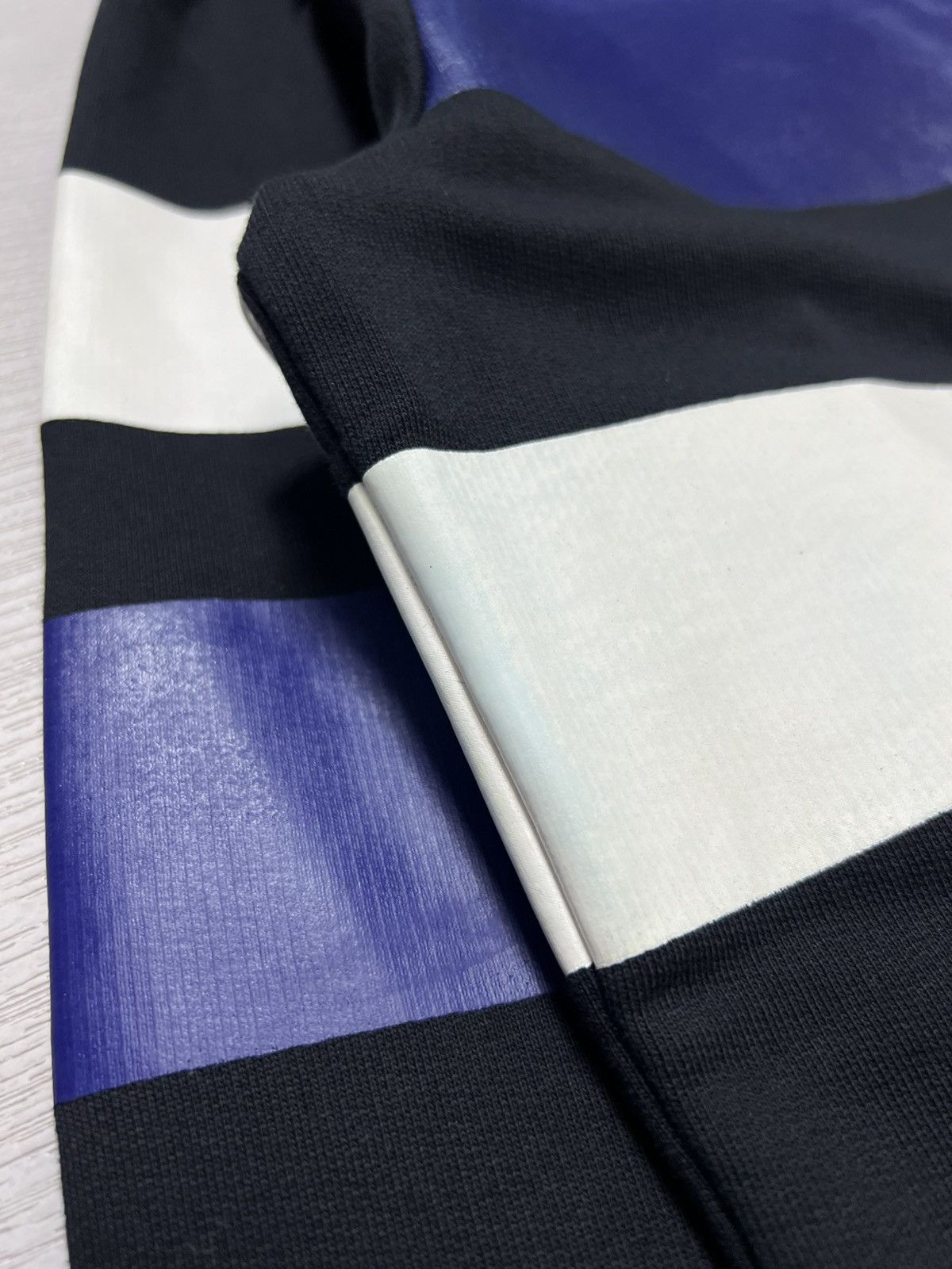 Hood By Air Hood by Air - Color Block Pattern Crewneck Double Zip Hoodie Size US XS / EU 42 / 0 - 17 Thumbnail